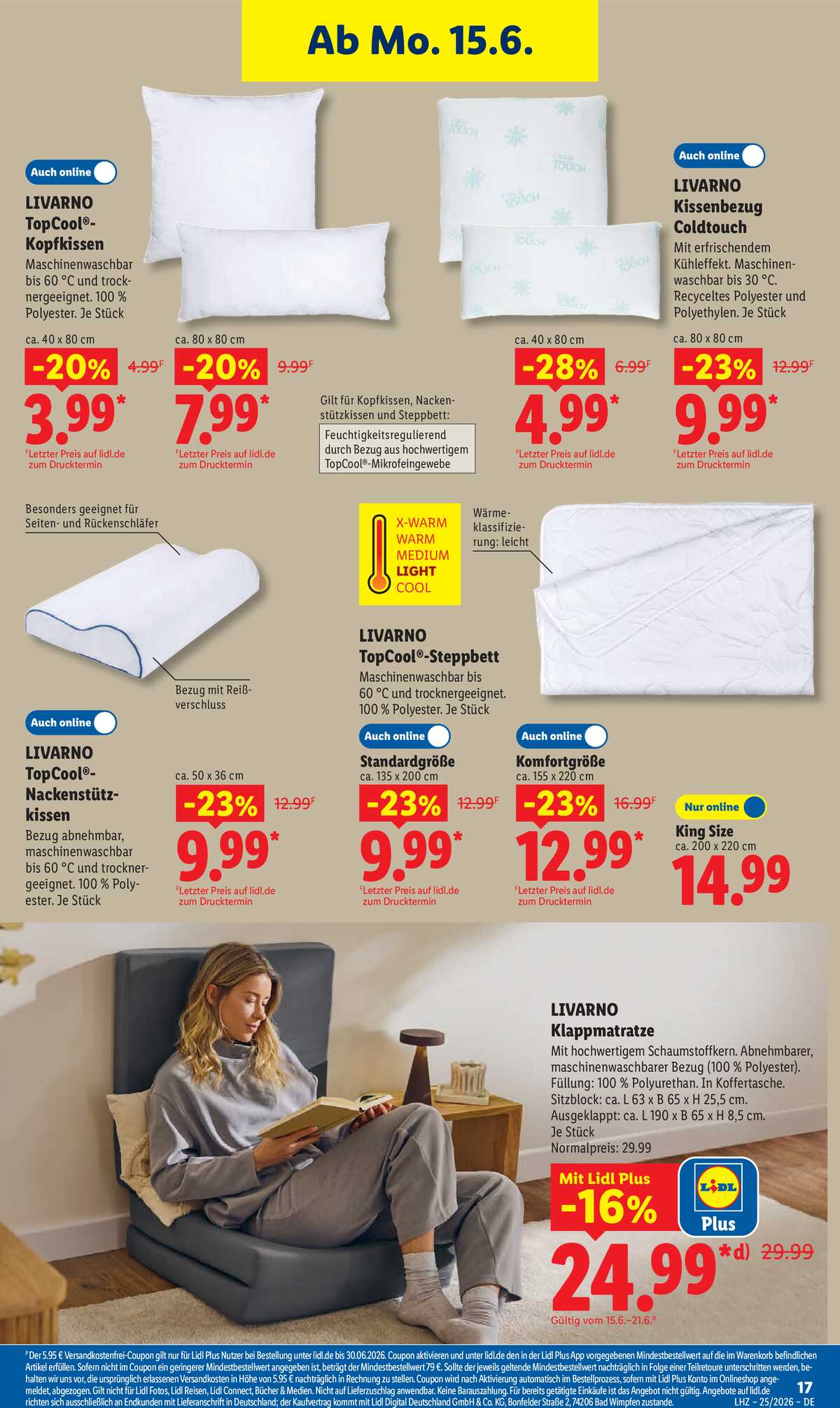 Leták Lidl Německo 15.6.-20.6.2026 strana 29