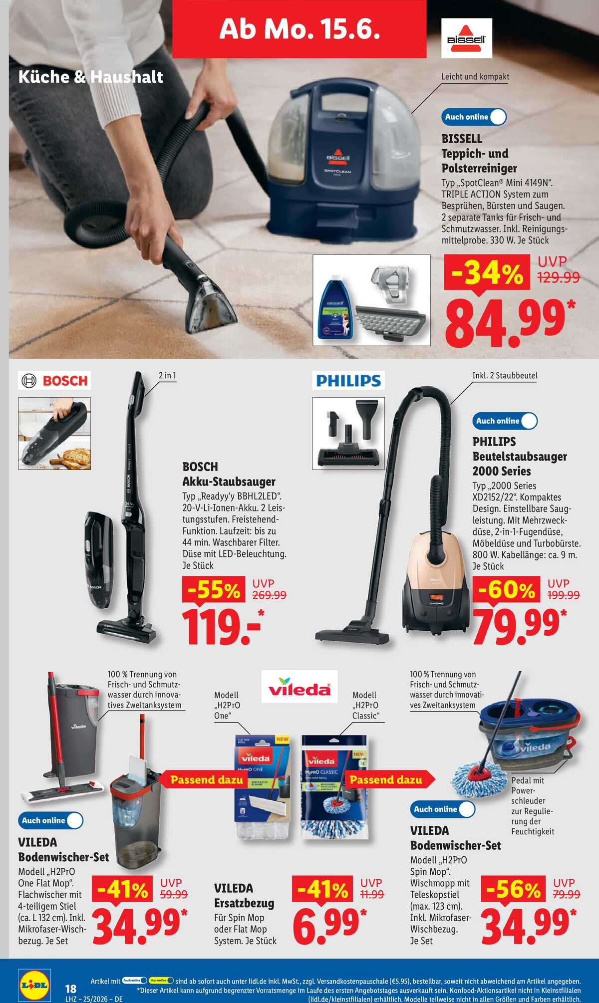 Leták Lidl Německo 15.6.-20.6.2026 strana 30