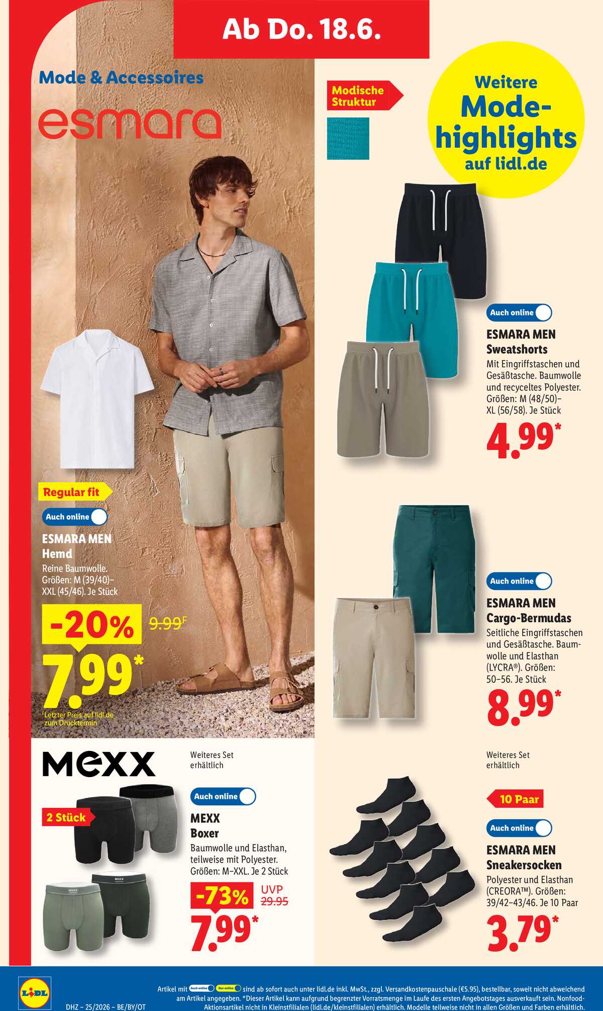 Leták Lidl Německo 15.6.-20.6.2026 strana 36