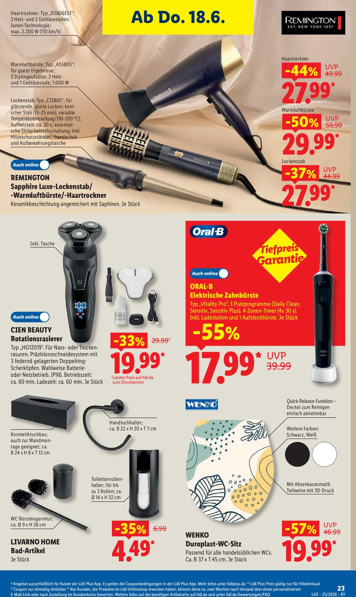 Leták Lidl Německo 15.6.-20.6.2026 strana 39