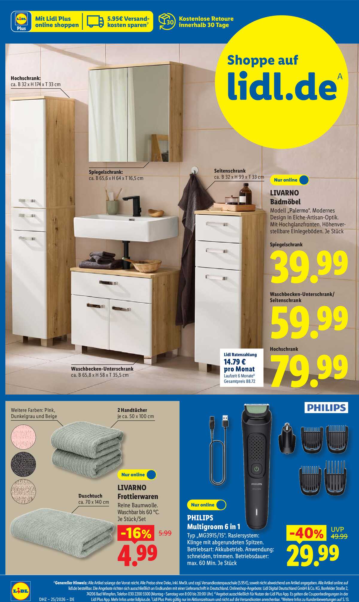 Leták Lidl Německo 15.6.-20.6.2026 strana 40