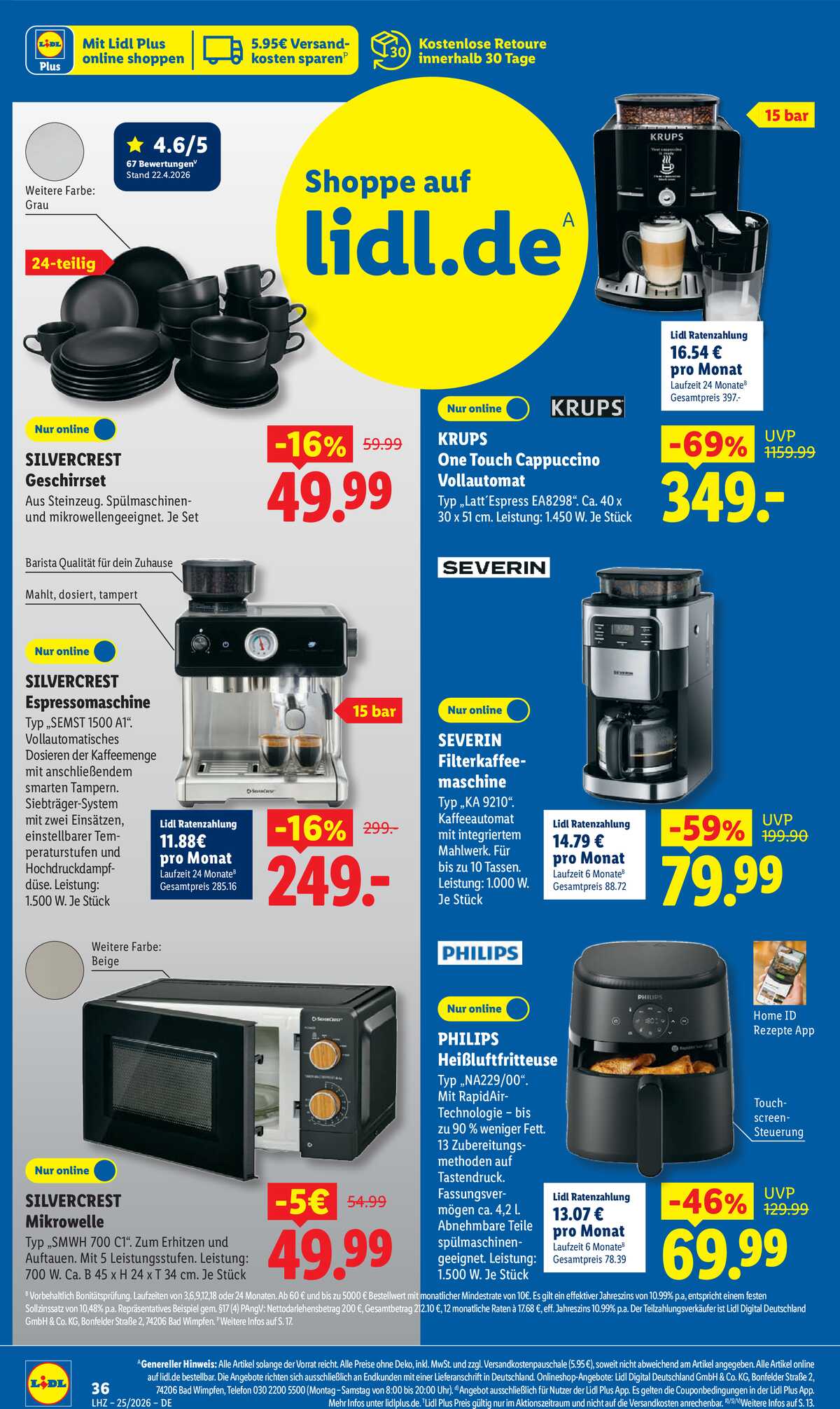 Leták Lidl Německo 15.6.-20.6.2026 strana 42