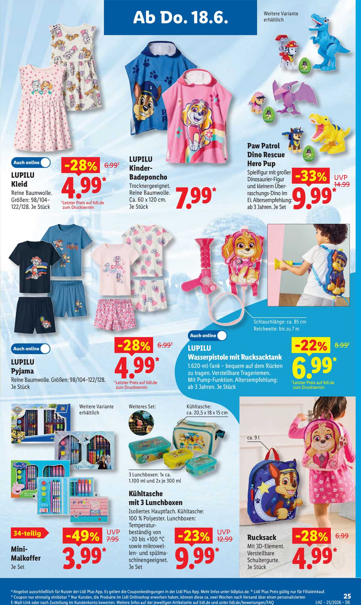 Leták Lidl Německo 15.6.-20.6.2026 strana 45
