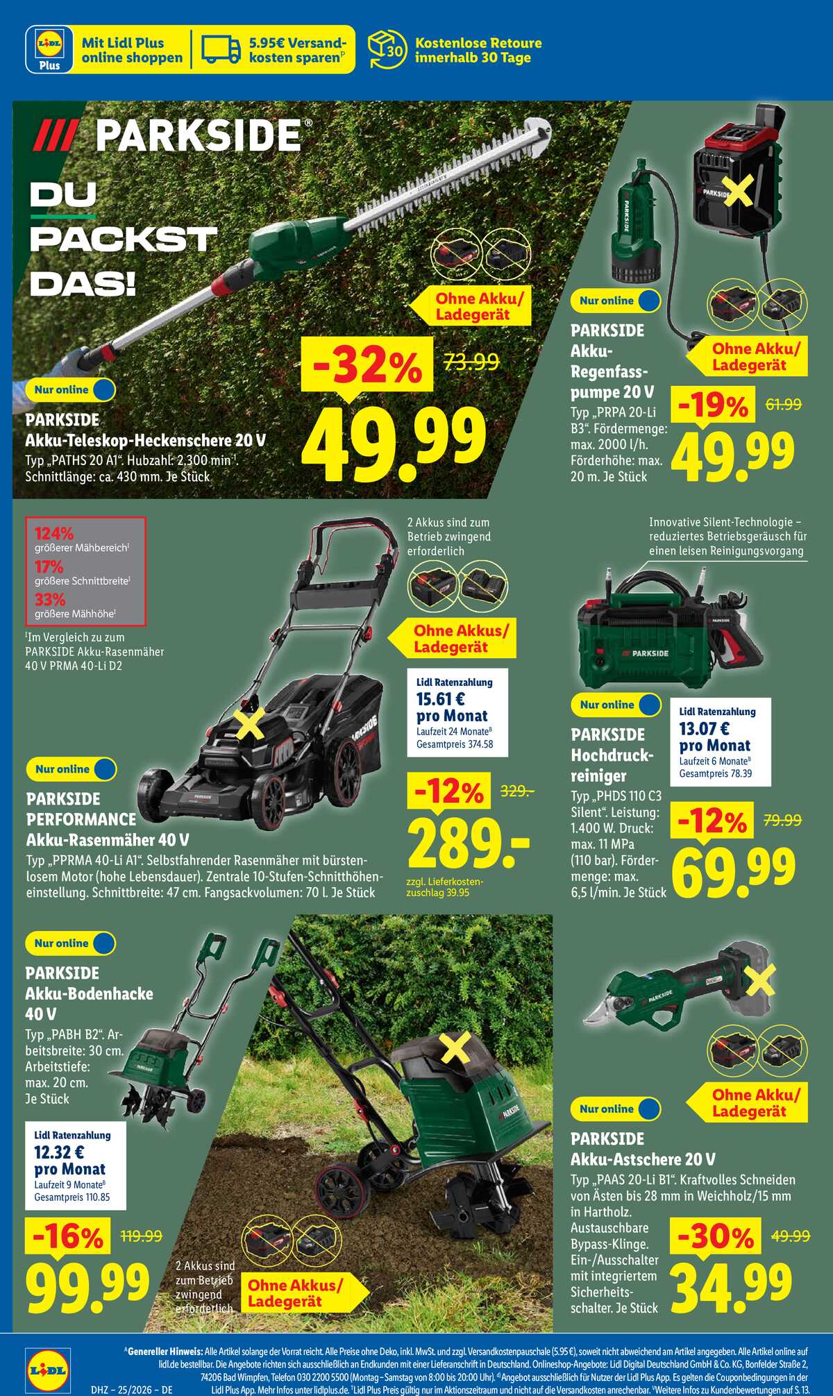 Leták Lidl Německo 15.6.-20.6.2026 strana 48