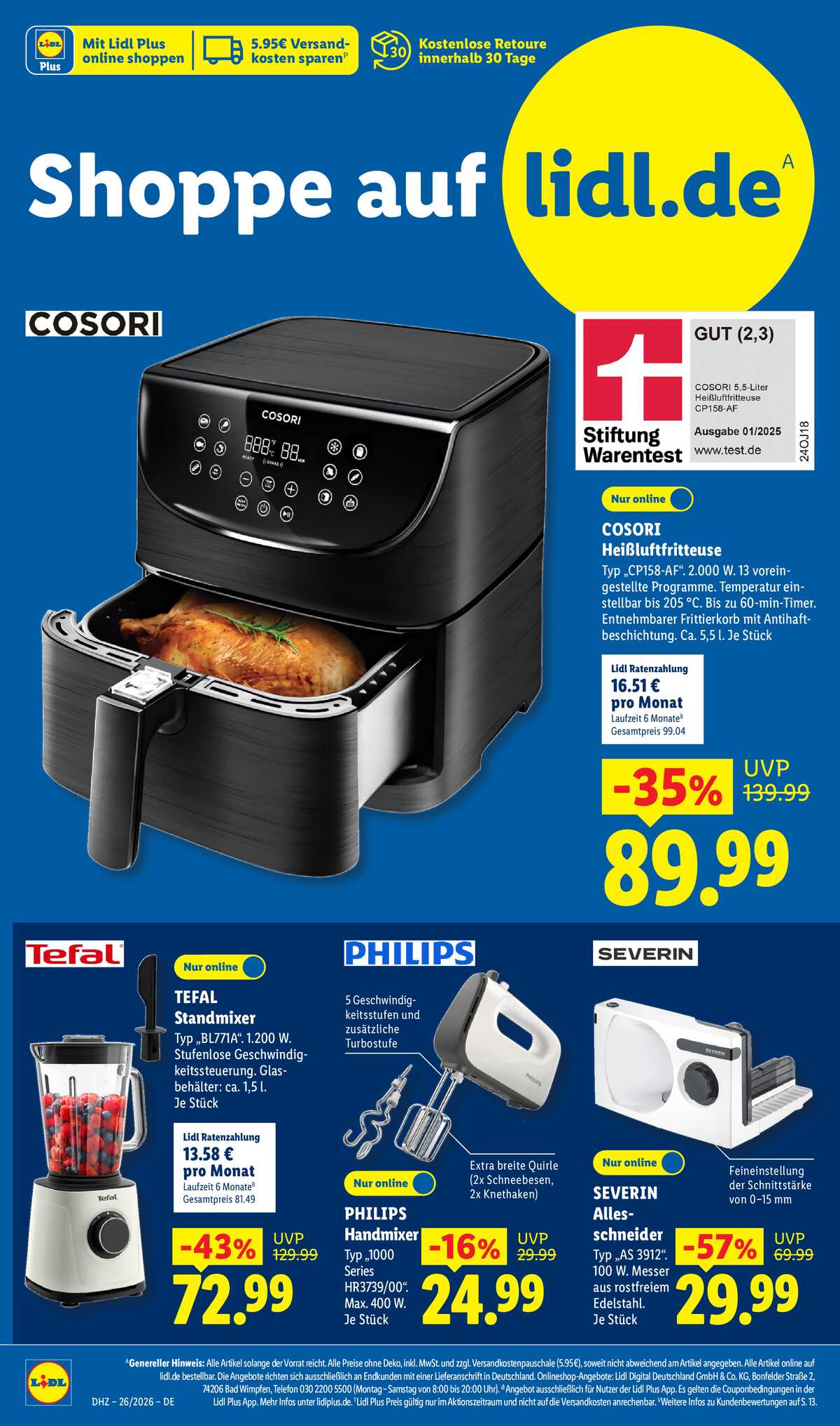 Leták Lidl Německo 22.6.-27.6.2026 strana 2