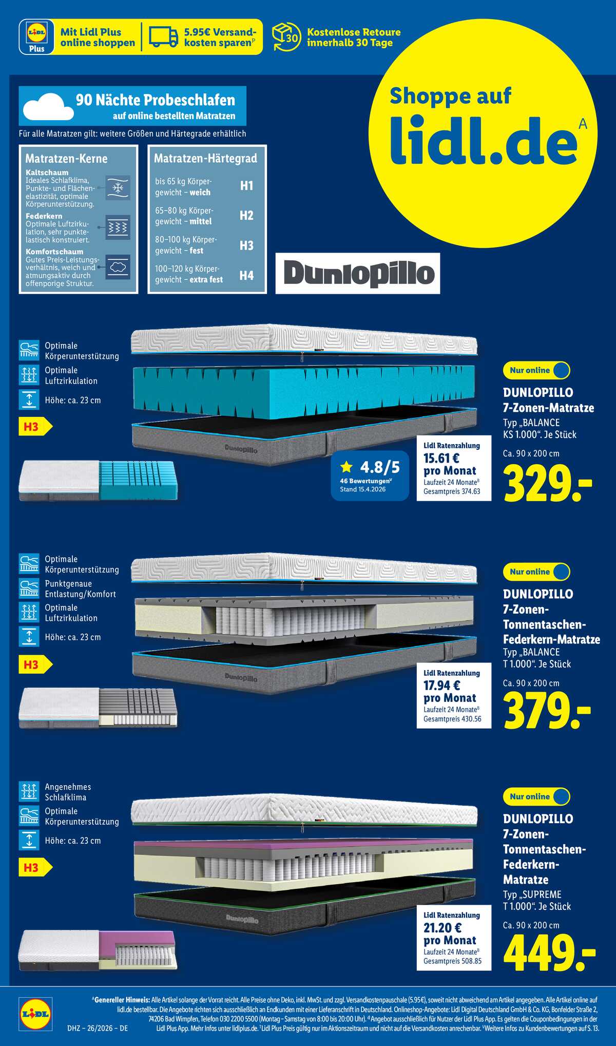 Leták Lidl Německo 22.6.-27.6.2026 strana 4
