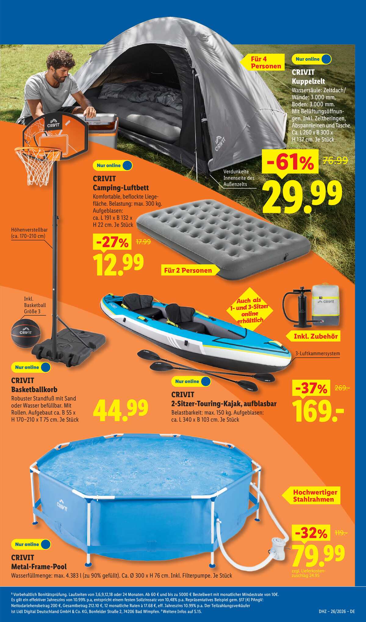 Leták Lidl Německo 22.6.-27.6.2026 strana 15