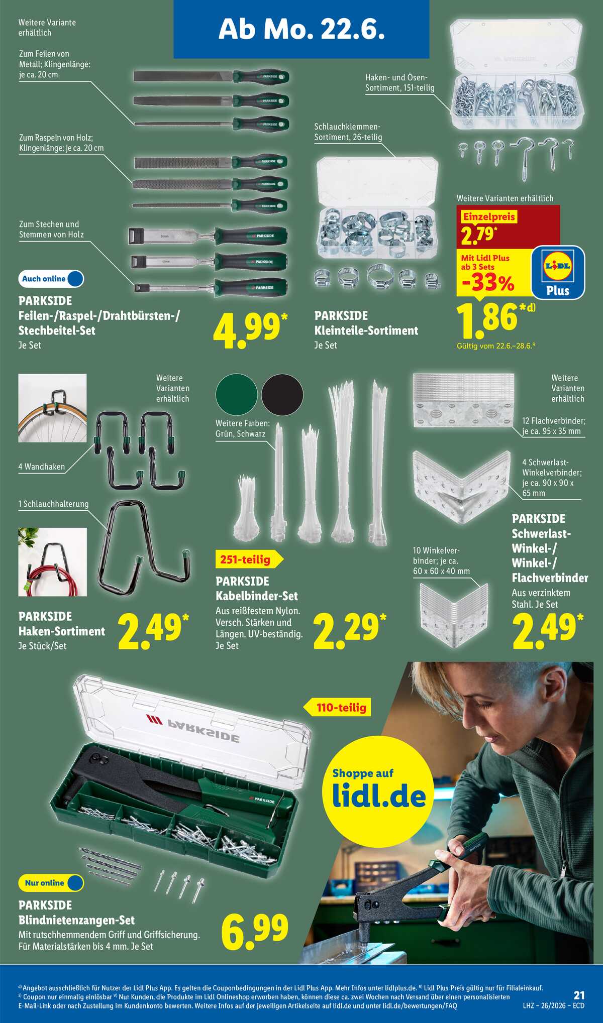 Leták Lidl Německo 22.6.-27.6.2026 strana 19