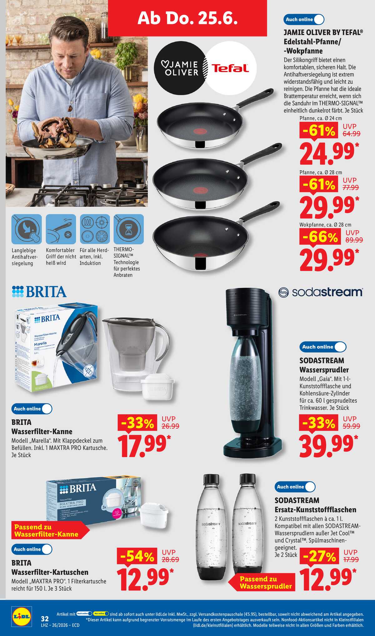 Leták Lidl Německo 22.6.-27.6.2026 strana 32