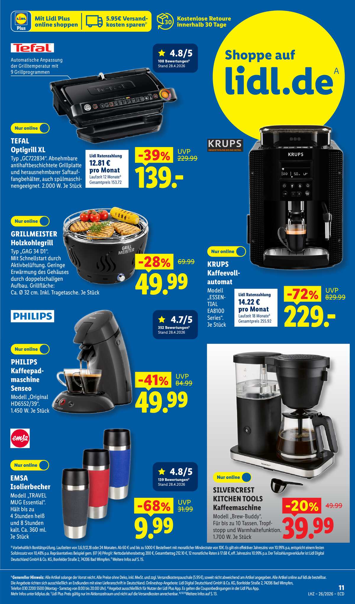 Leták Lidl Německo 22.6.-27.6.2026 strana 33