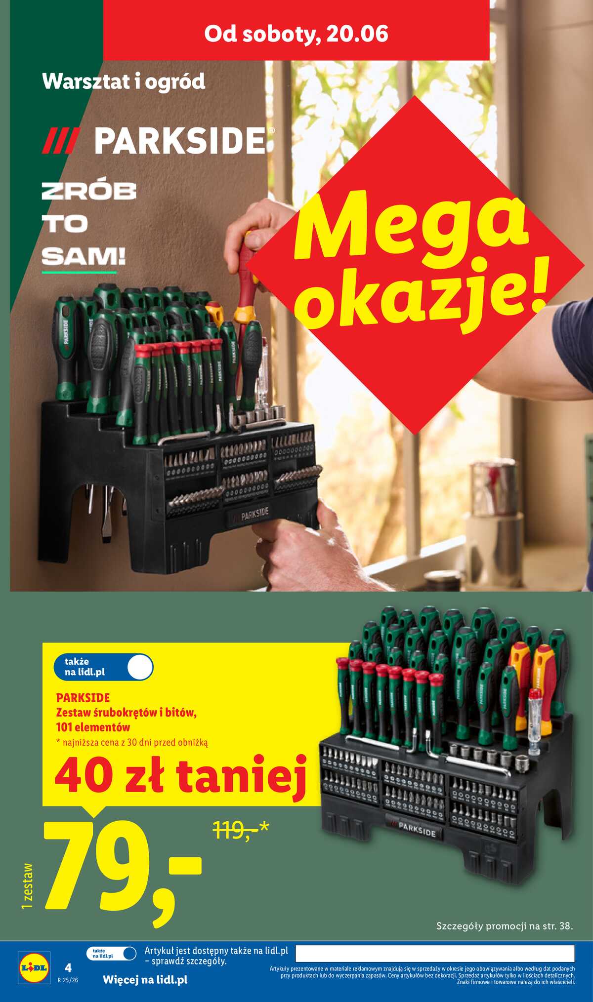Leták Lidl Polsko 15.6.-20.6.2026 - Katalog platí od 15. června strana 4