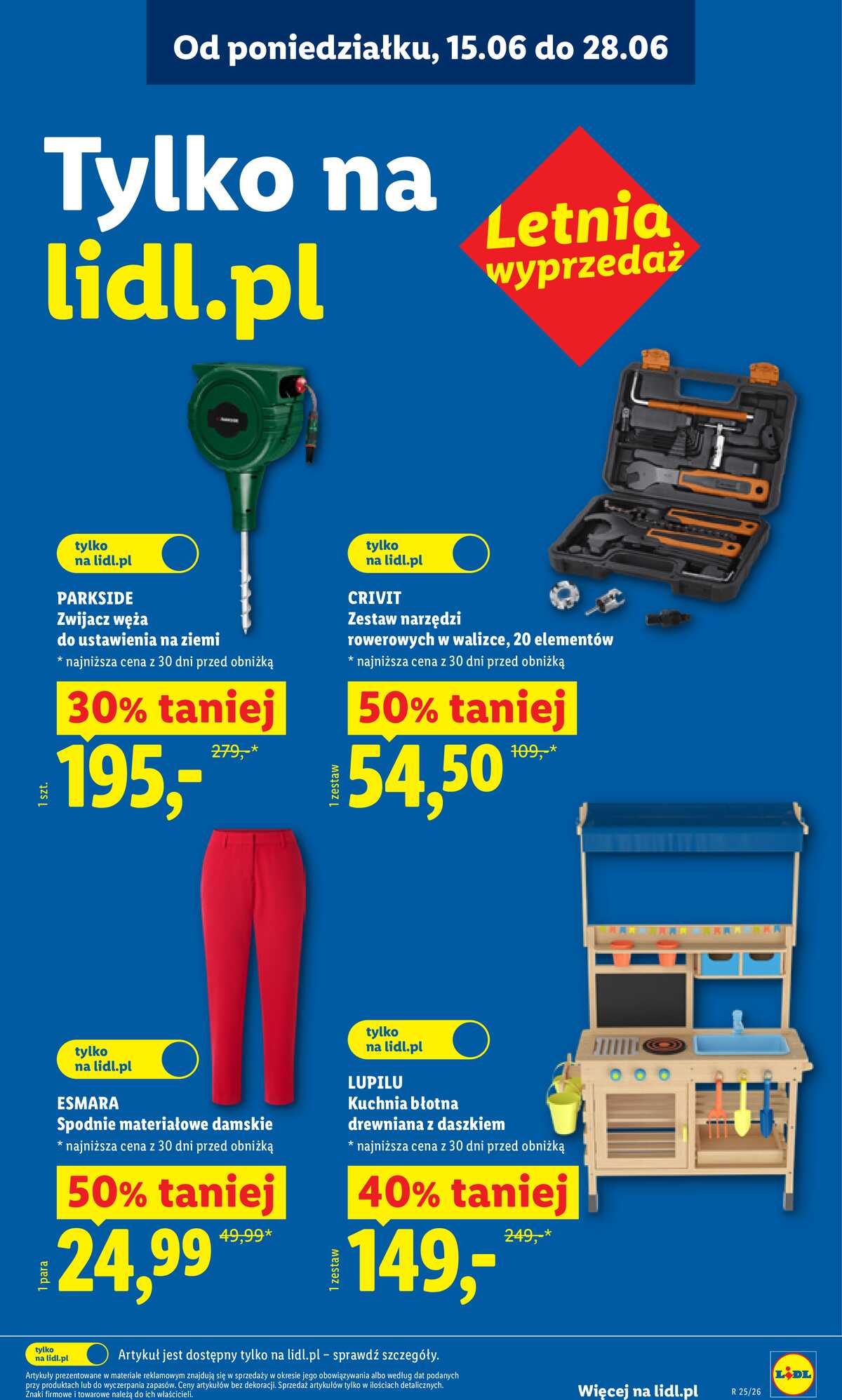 Leták Lidl Polsko 15.6.-20.6.2026 - Katalog platí od 15. června strana 7