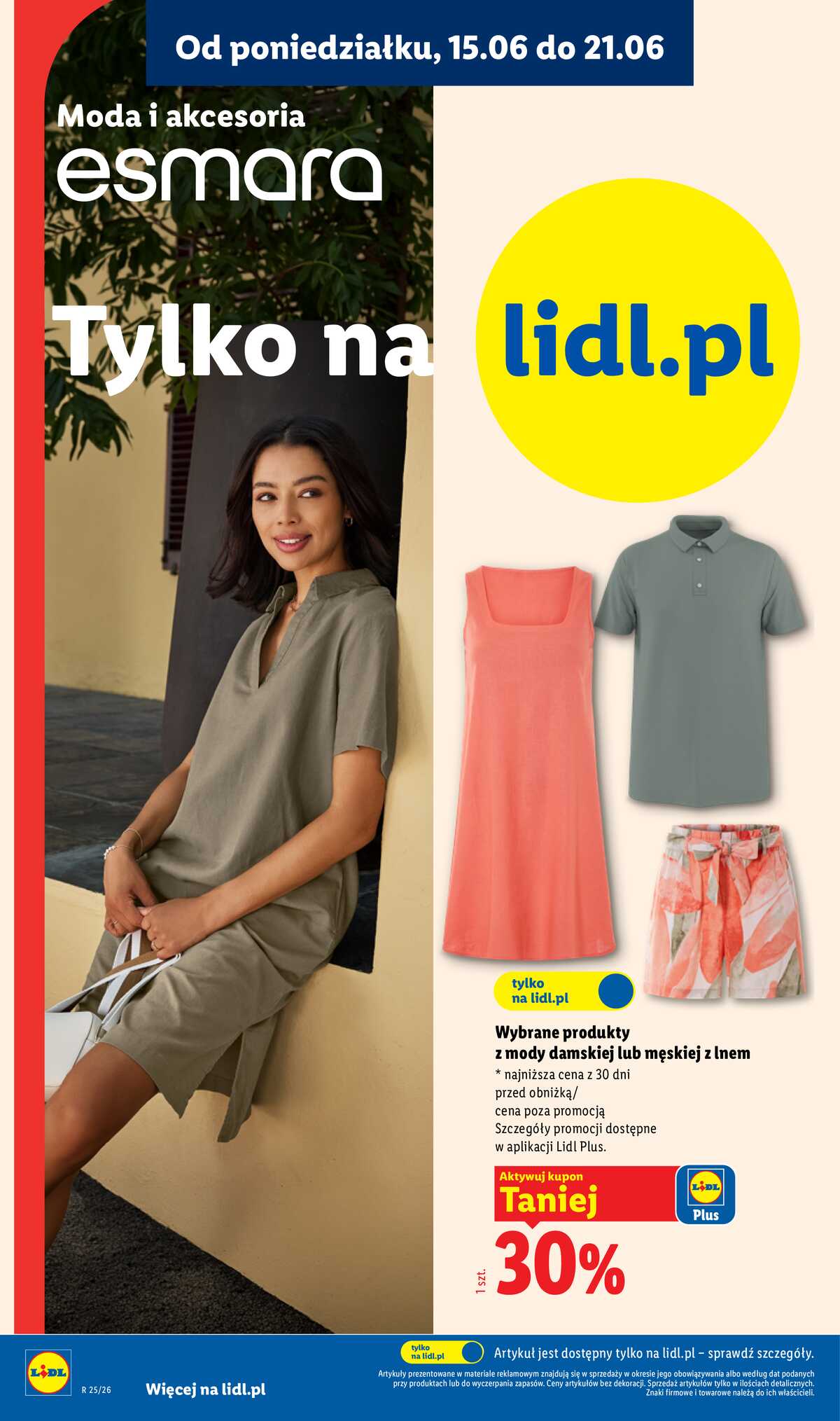 Leták Lidl Polsko 15.6.-20.6.2026 - Katalog platí od 15. června strana 22