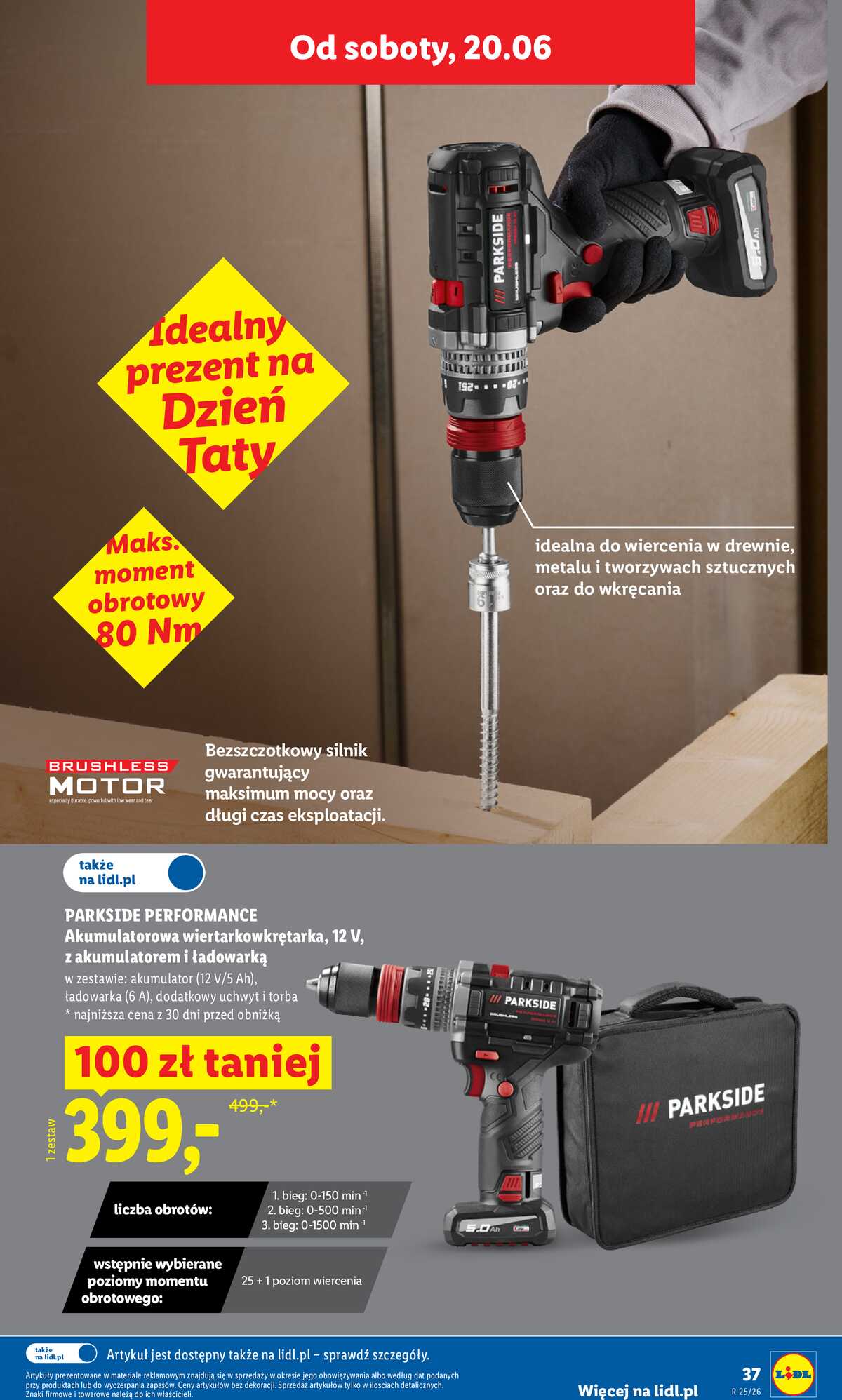 Leták Lidl Polsko 15.6.-20.6.2026 - Katalog platí od 15. června strana 43