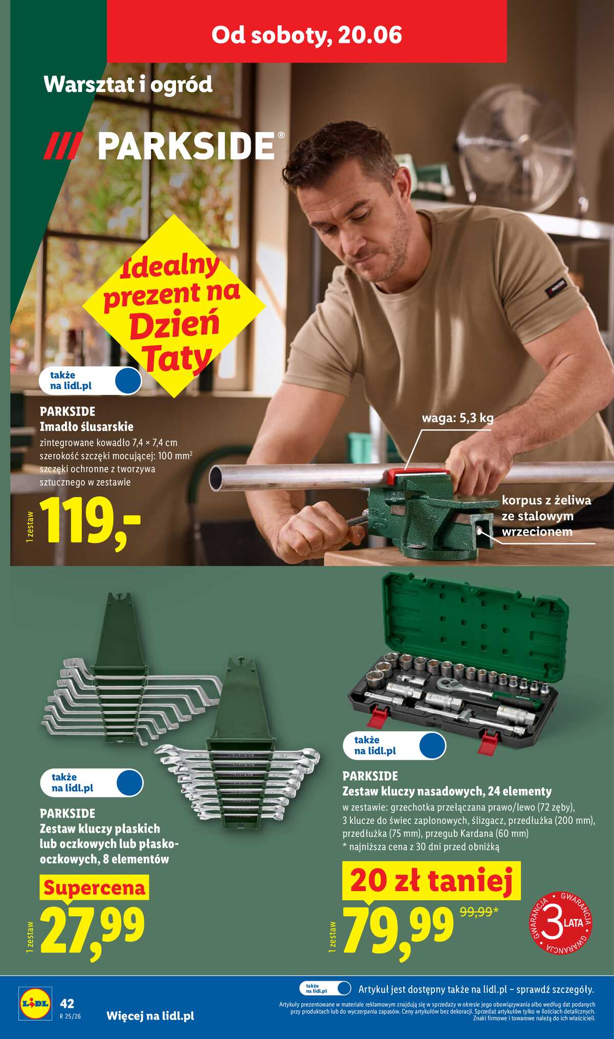 Leták Lidl Polsko 15.6.-20.6.2026 - Katalog platí od 15. června strana 48