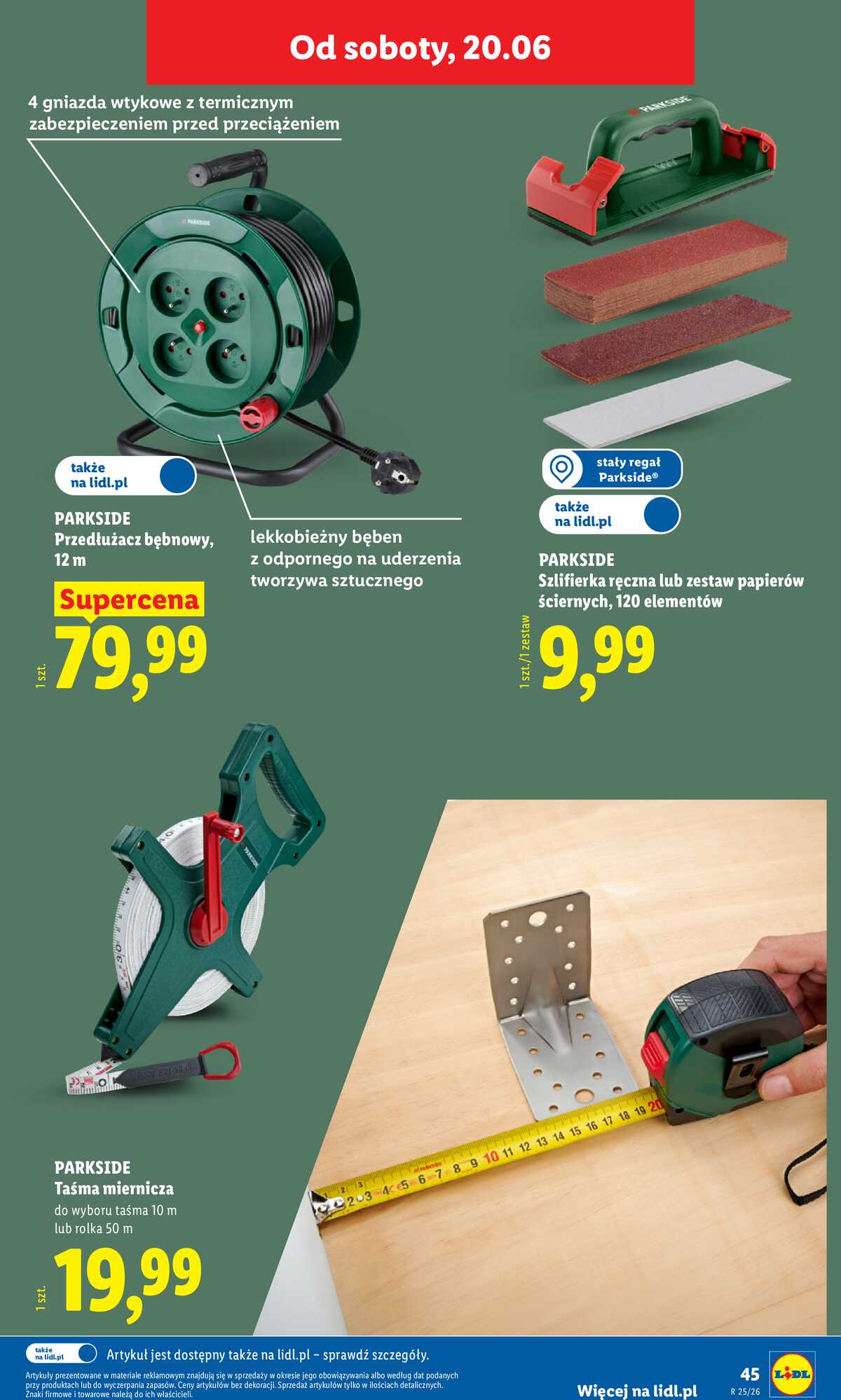 Leták Lidl Polsko 15.6.-20.6.2026 - Katalog platí od 15. června strana 51