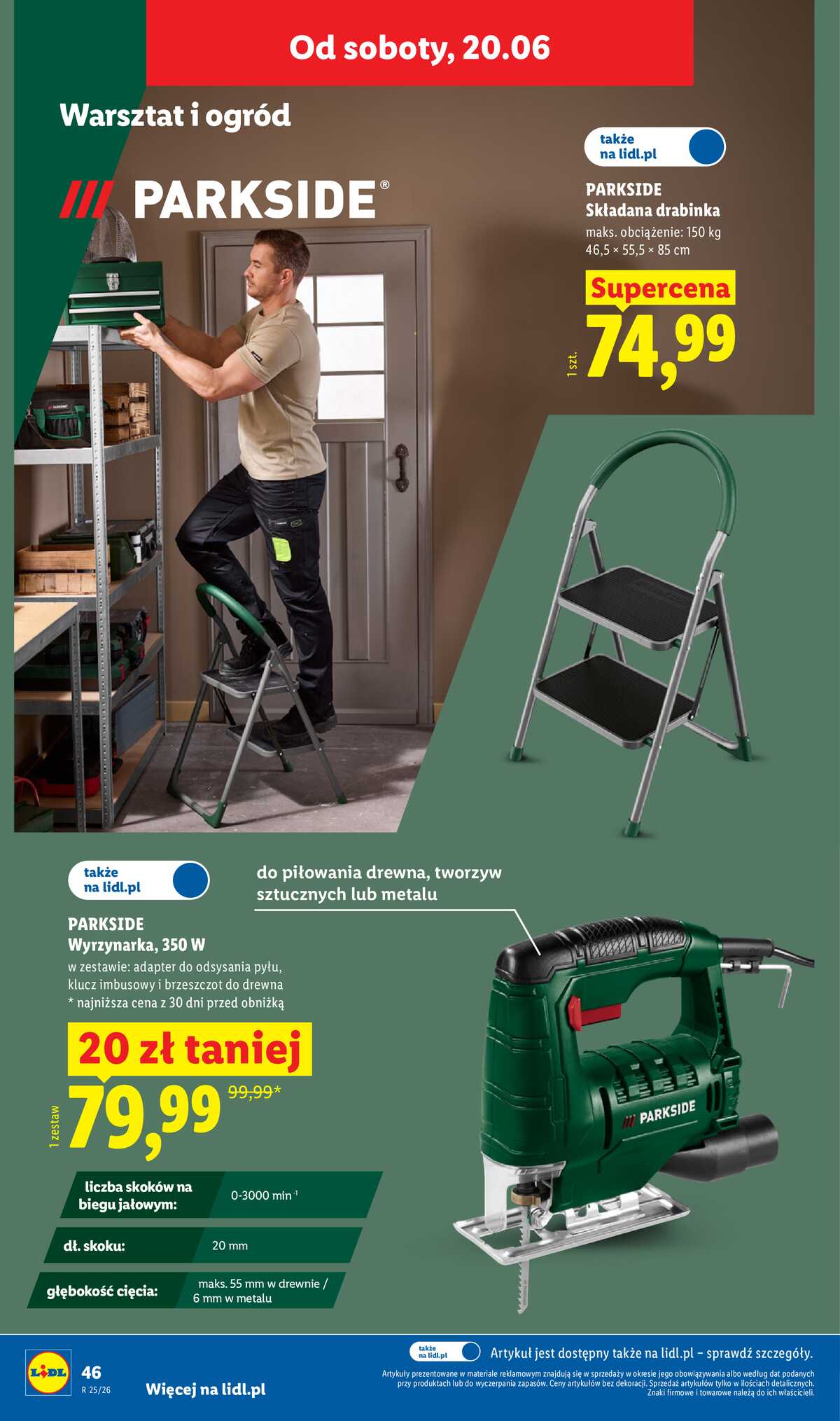 Leták Lidl Polsko 15.6.-20.6.2026 - Katalog platí od 15. června strana 52