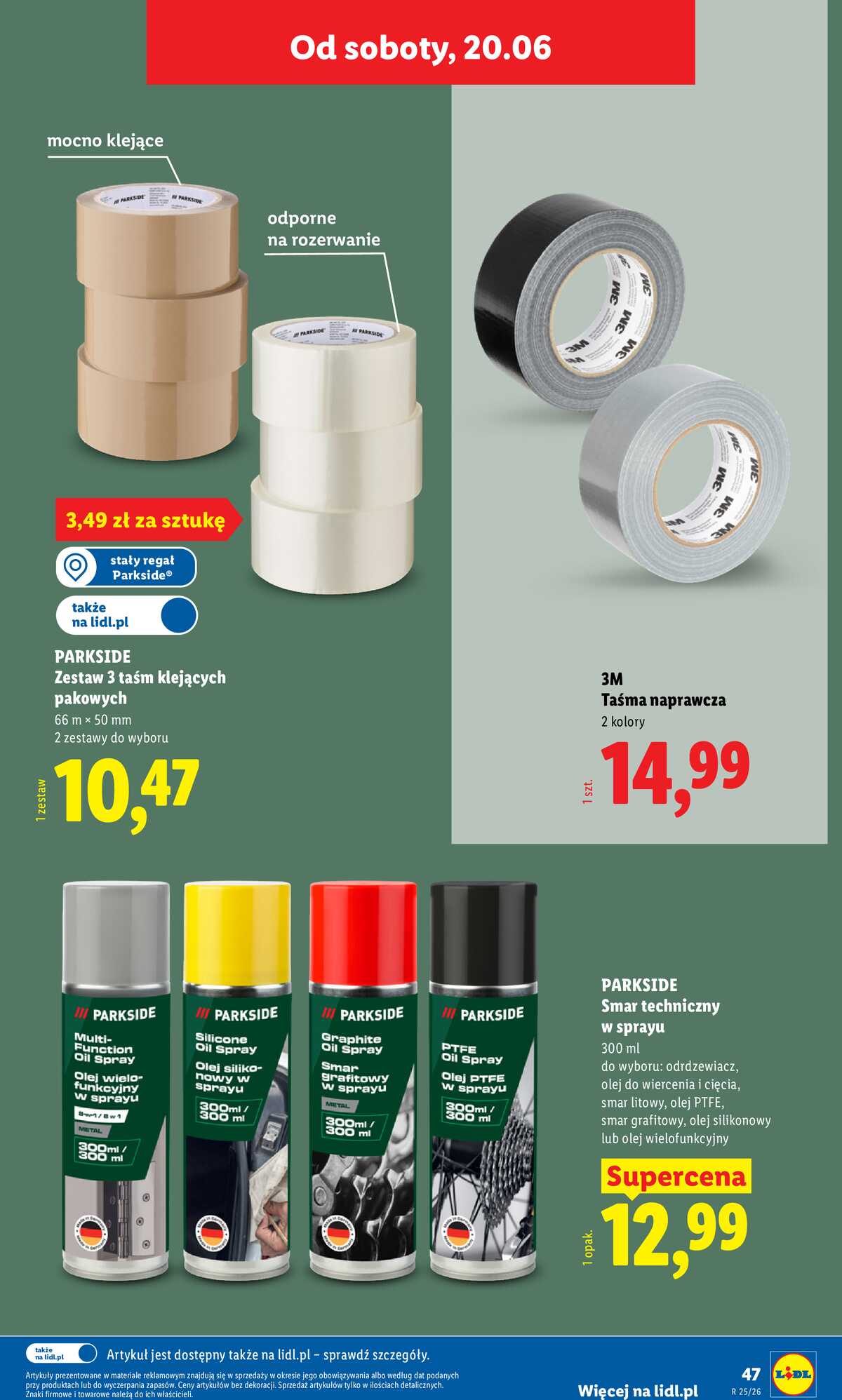 Leták Lidl Polsko 15.6.-20.6.2026 - Katalog platí od 15. června strana 53
