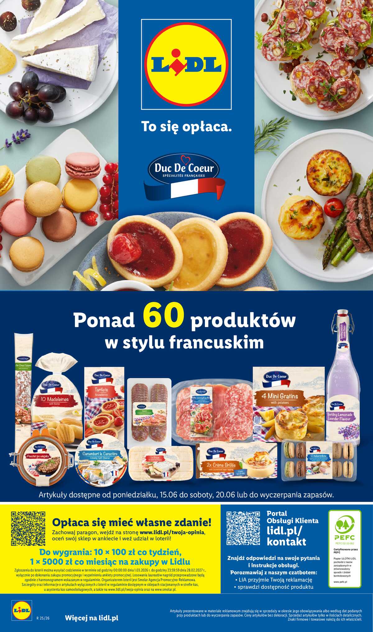 Leták Lidl Polsko 15.6.-20.6.2026 - Katalog platí od 15. června strana 56