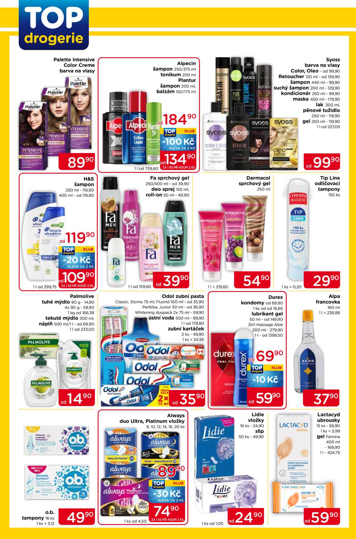 TOP drogerie do 20.6. strana 2