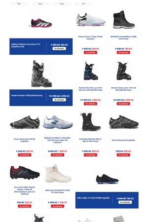 Intersport Boty - 9. 6. 2026