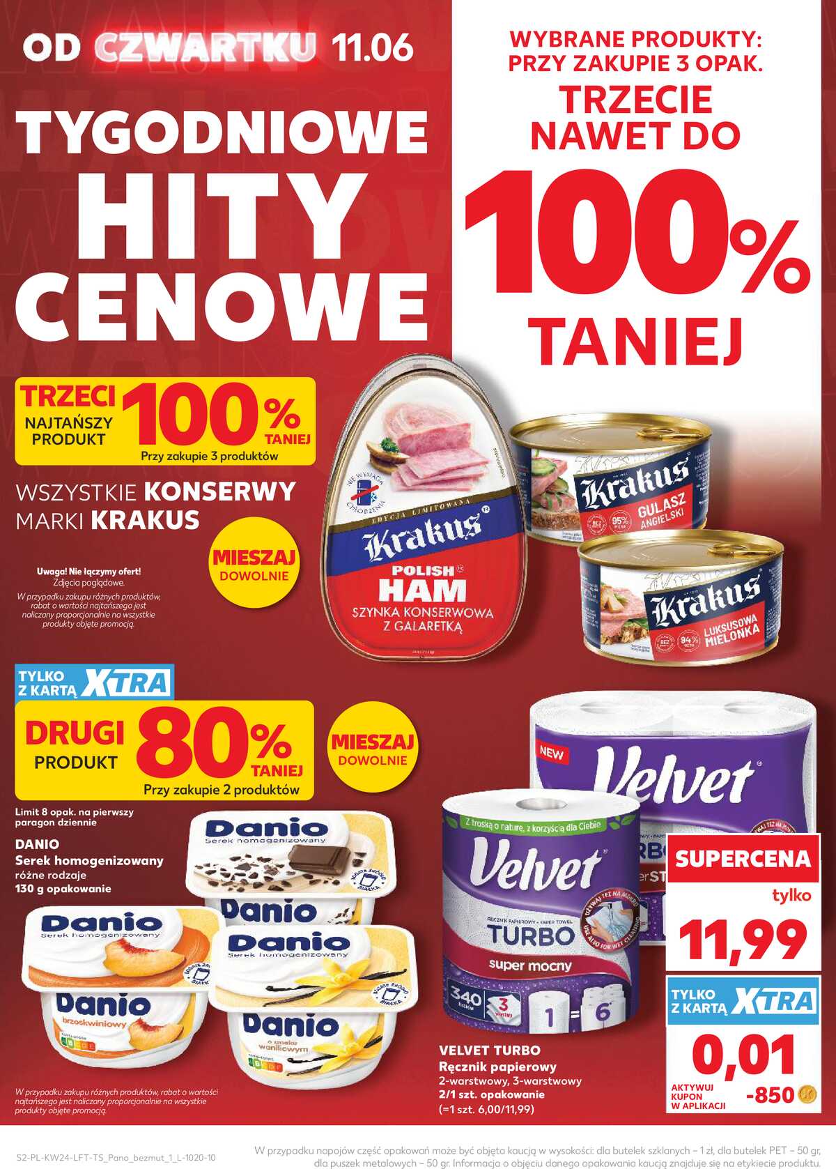 Leták Kaufland Polsko 11.6.-17.6.2026 - Týdenní zpravodaj strana 2