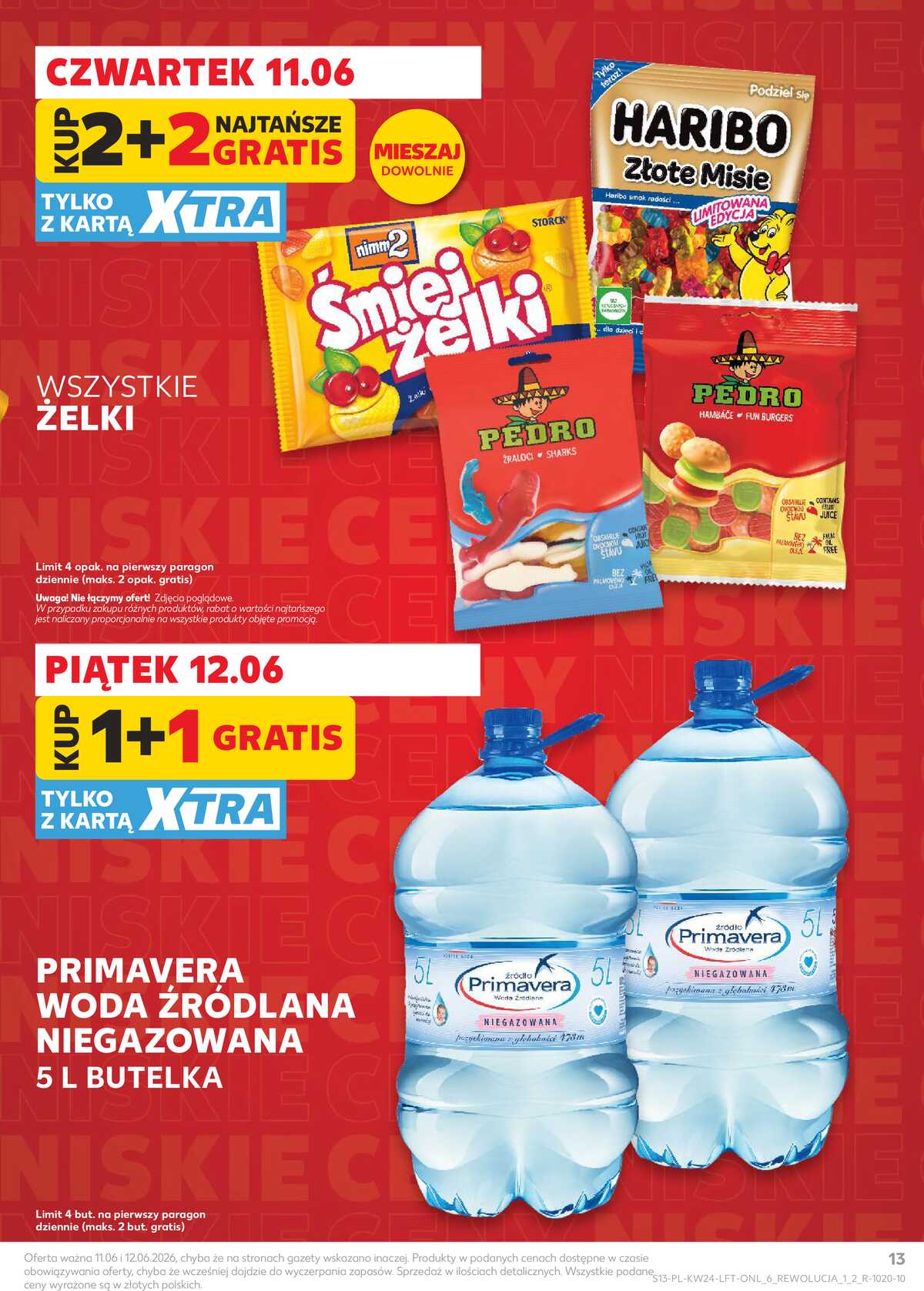Leták Kaufland Polsko 11.6.-17.6.2026 - Týdenní zpravodaj strana 13
