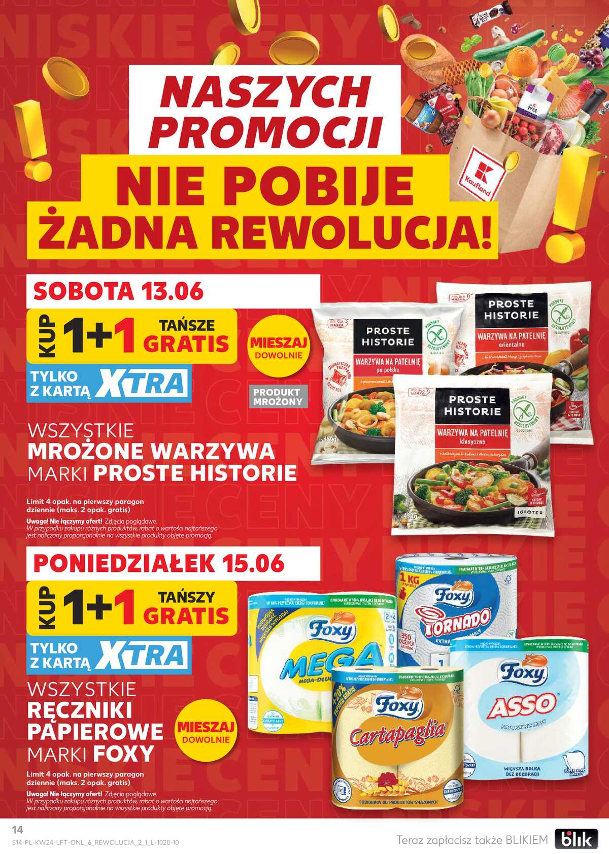 Leták Kaufland Polsko 11.6.-17.6.2026 - Týdenní zpravodaj strana 14