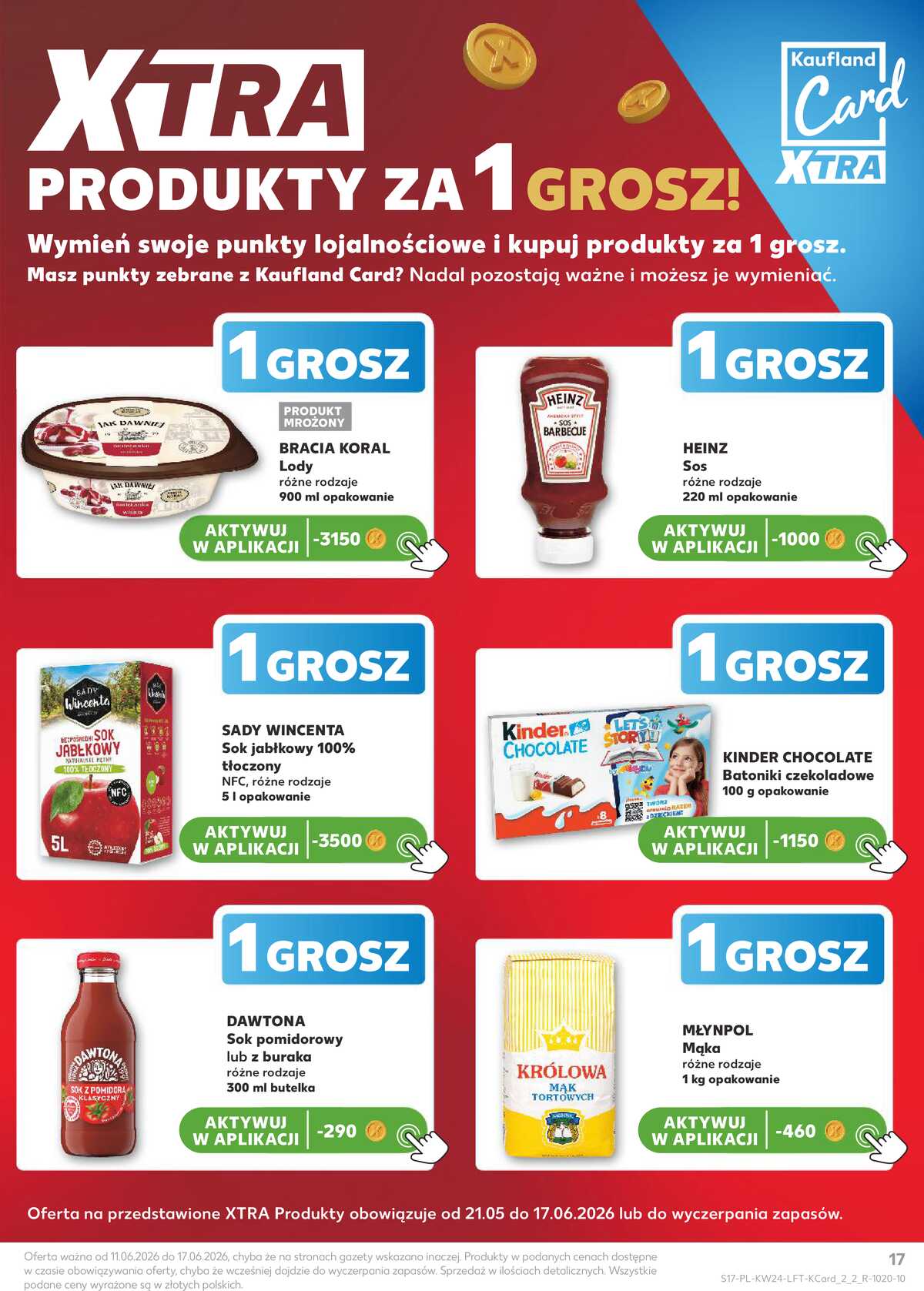 Leták Kaufland Polsko 11.6.-17.6.2026 - Týdenní zpravodaj strana 17