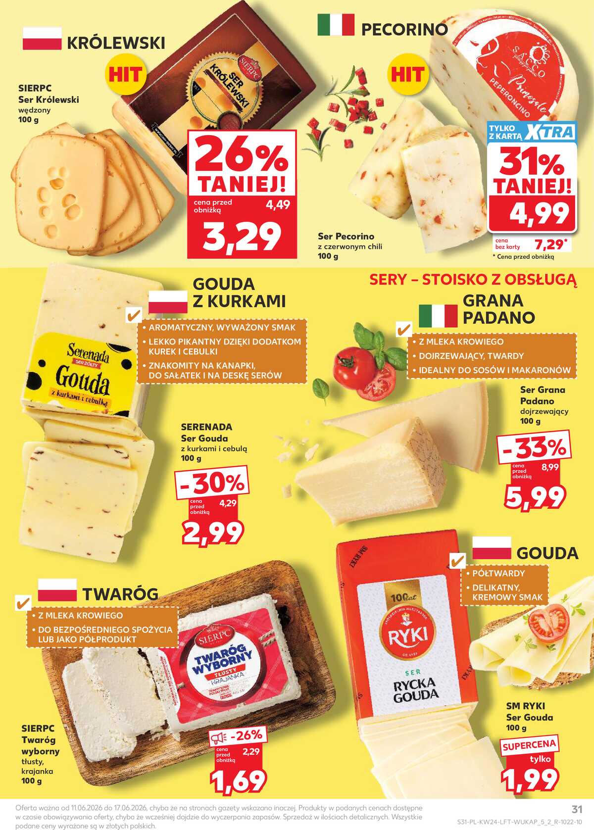 Leták Kaufland Polsko 11.6.-17.6.2026 - Týdenní zpravodaj strana 31
