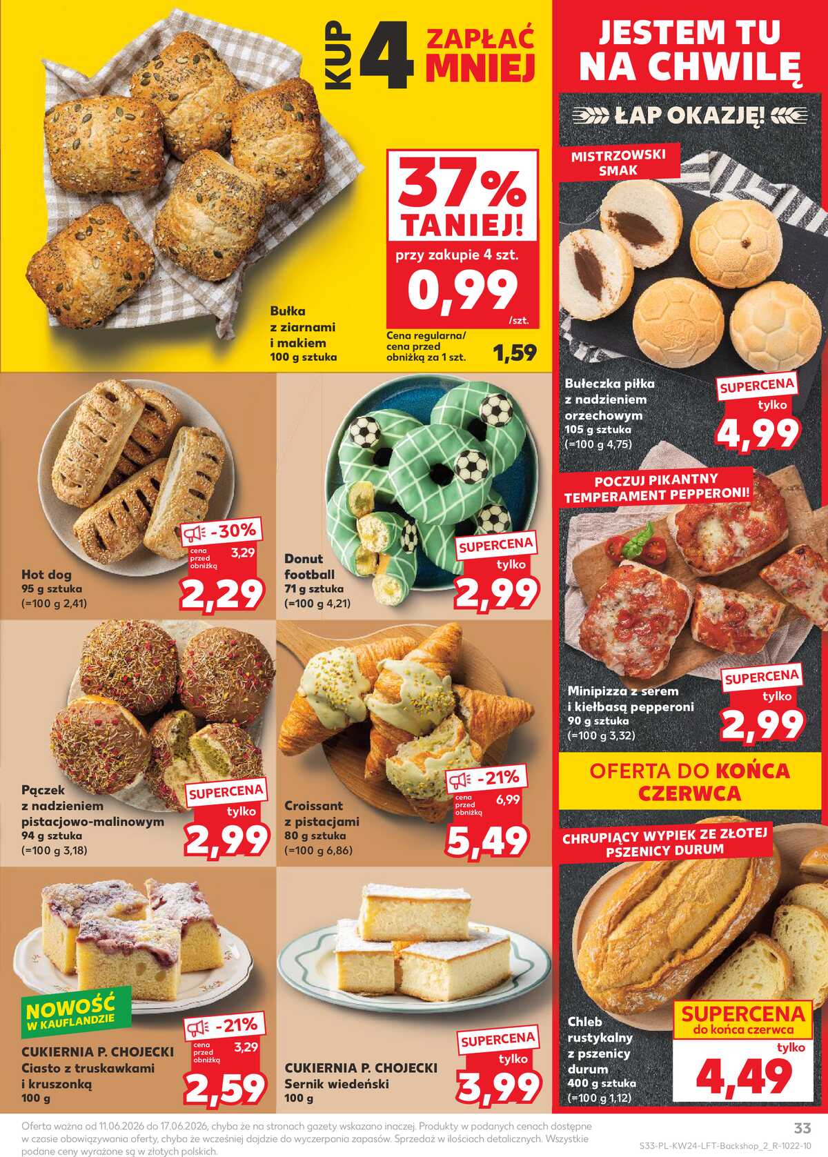 Leták Kaufland Polsko 11.6.-17.6.2026 - Týdenní zpravodaj strana 33