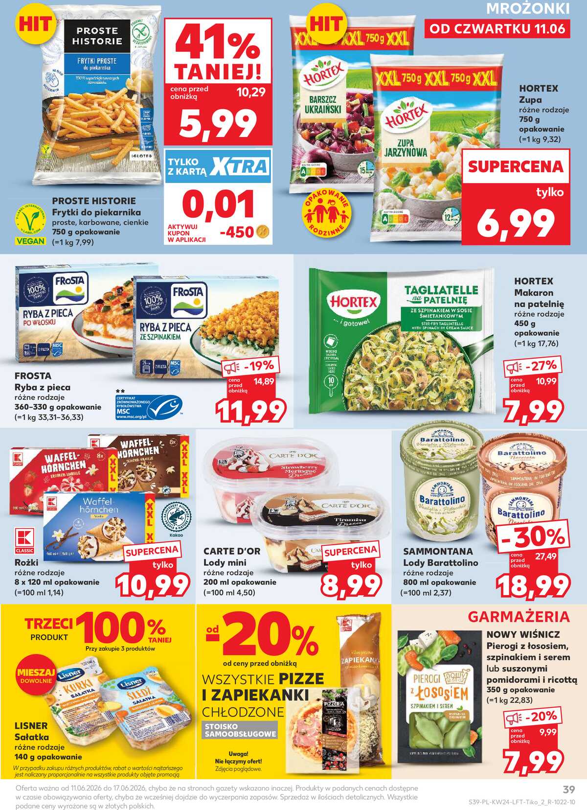 Leták Kaufland Polsko 11.6.-17.6.2026 - Týdenní zpravodaj strana 39