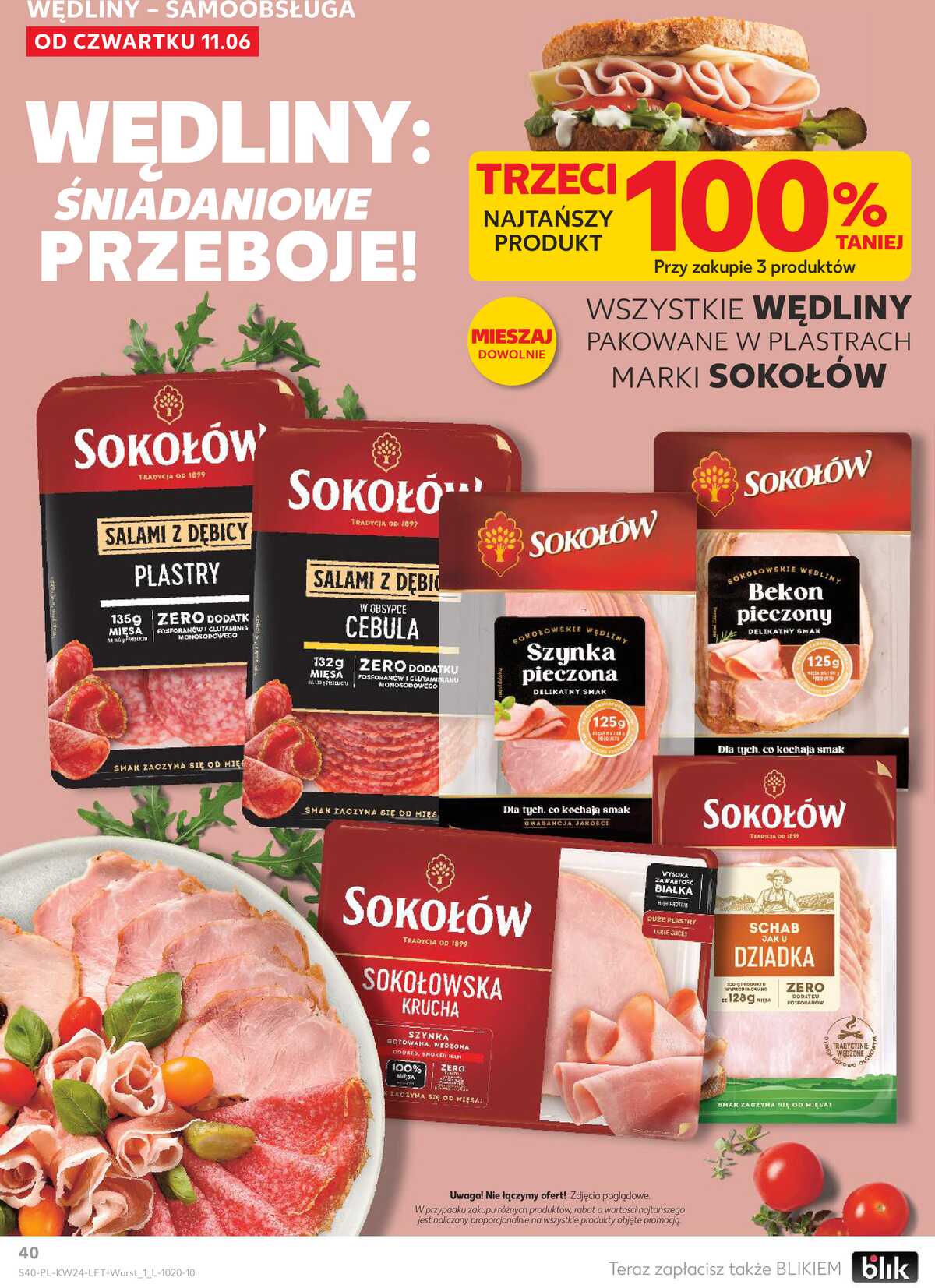 Leták Kaufland Polsko 11.6.-17.6.2026 - Týdenní zpravodaj strana 40