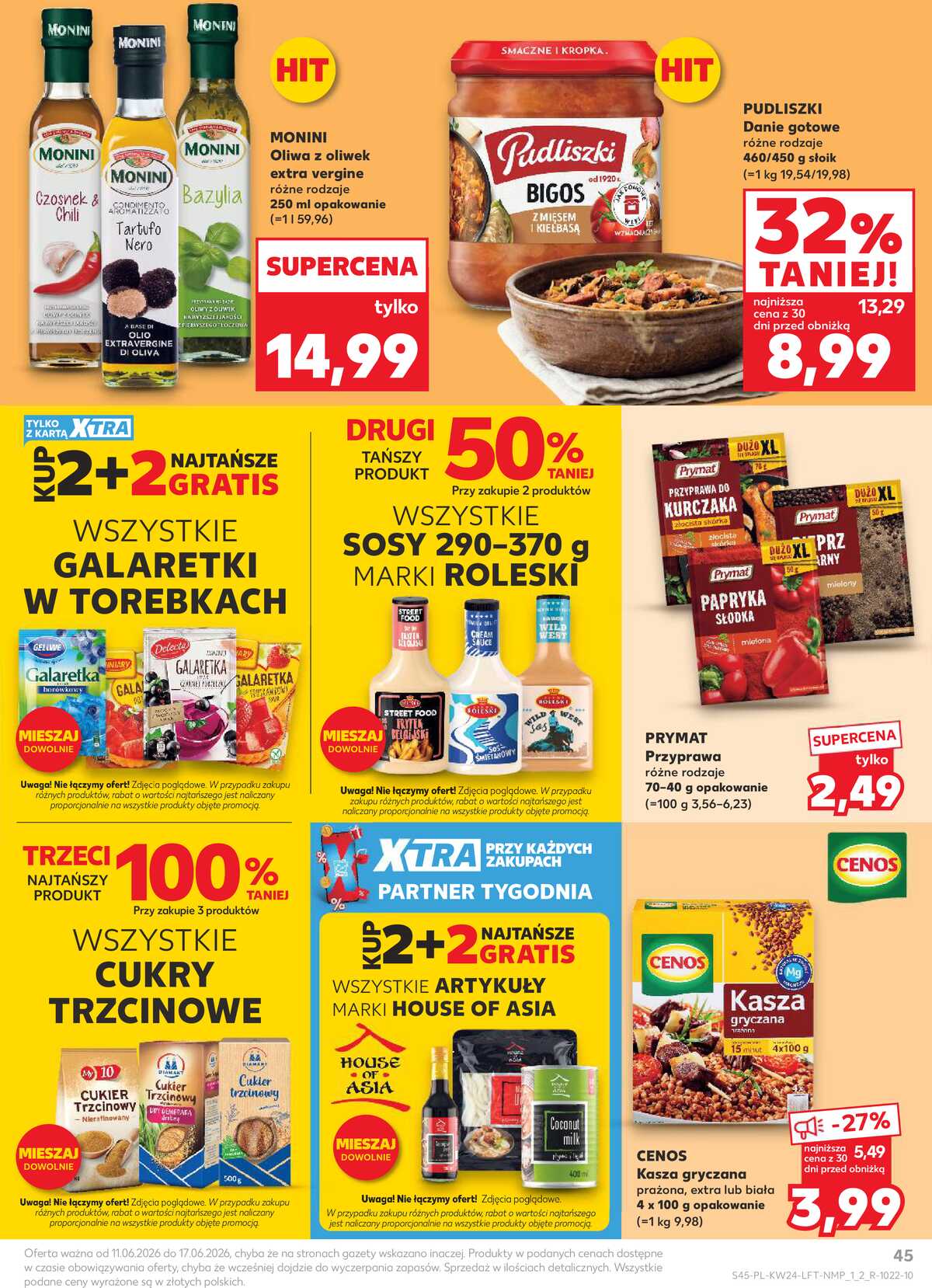 Leták Kaufland Polsko 11.6.-17.6.2026 - Týdenní zpravodaj strana 45