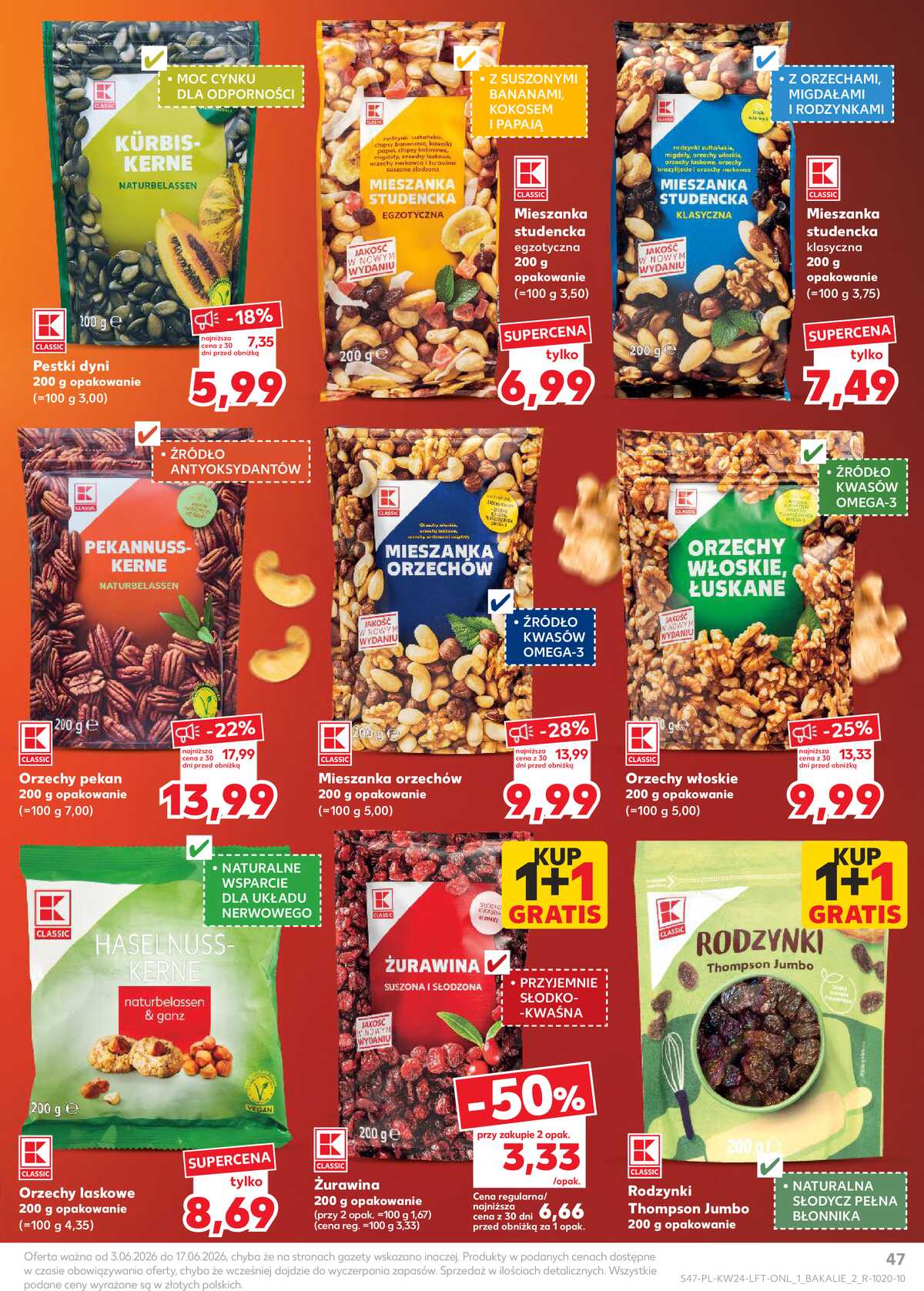 Leták Kaufland Polsko 11.6.-17.6.2026 - Týdenní zpravodaj strana 47