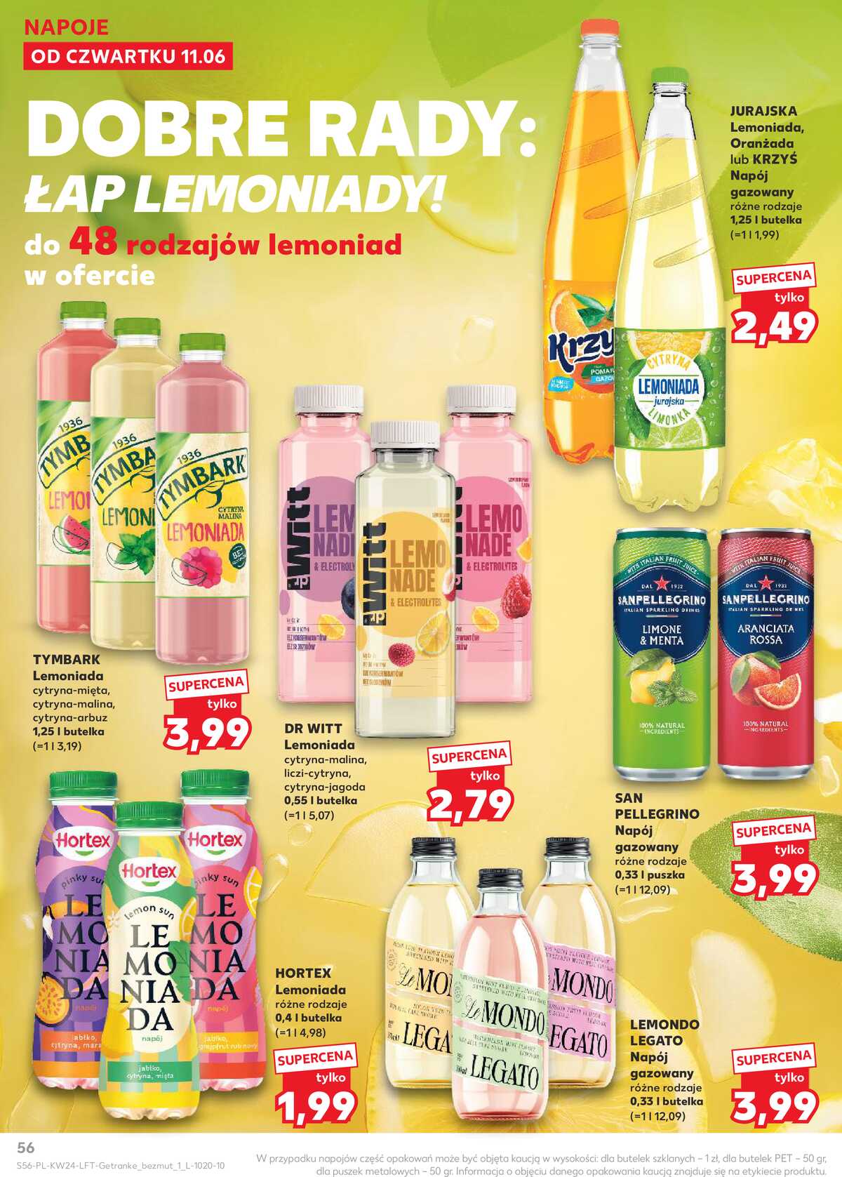 Leták Kaufland Polsko 11.6.-17.6.2026 - Týdenní zpravodaj strana 56