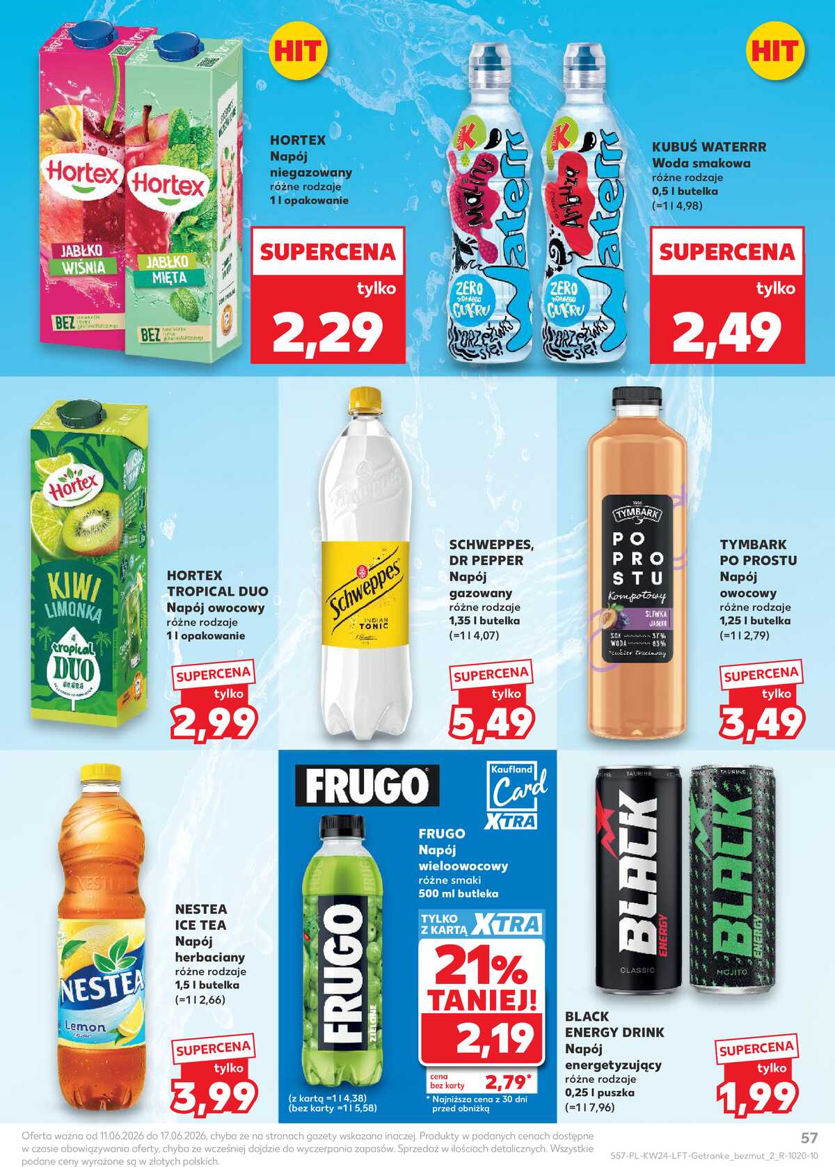 Leták Kaufland Polsko 11.6.-17.6.2026 - Týdenní zpravodaj strana 57