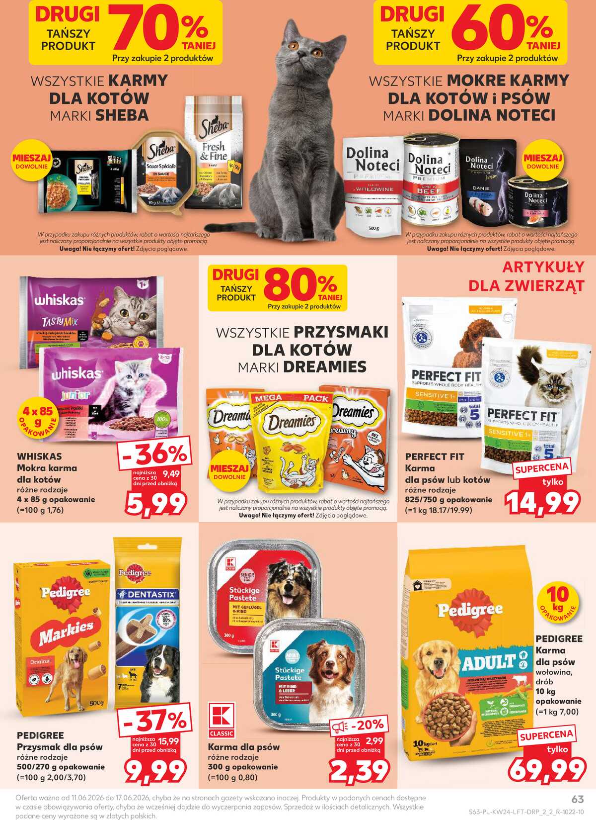 Leták Kaufland Polsko 11.6.-17.6.2026 - Týdenní zpravodaj strana 63