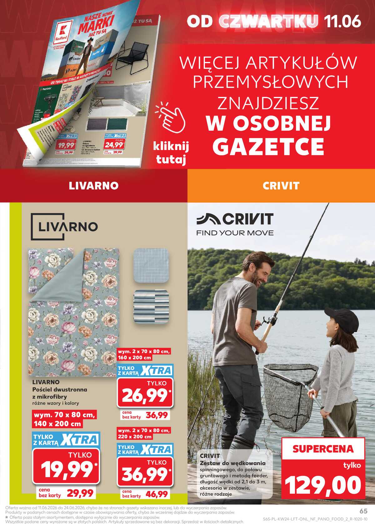 Leták Kaufland Polsko 11.6.-17.6.2026 - Týdenní zpravodaj strana 65
