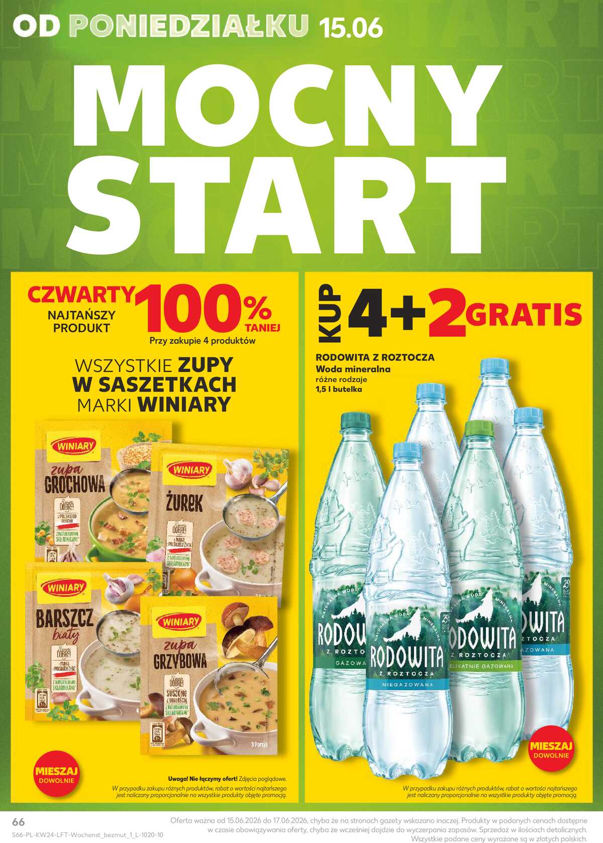 Leták Kaufland Polsko 11.6.-17.6.2026 - Týdenní zpravodaj strana 66