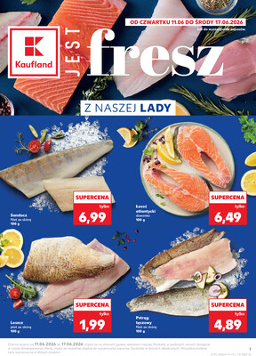 Leták Kaufland Polsko 11.6.-17.6.2026 - Ryby z našeho pultu