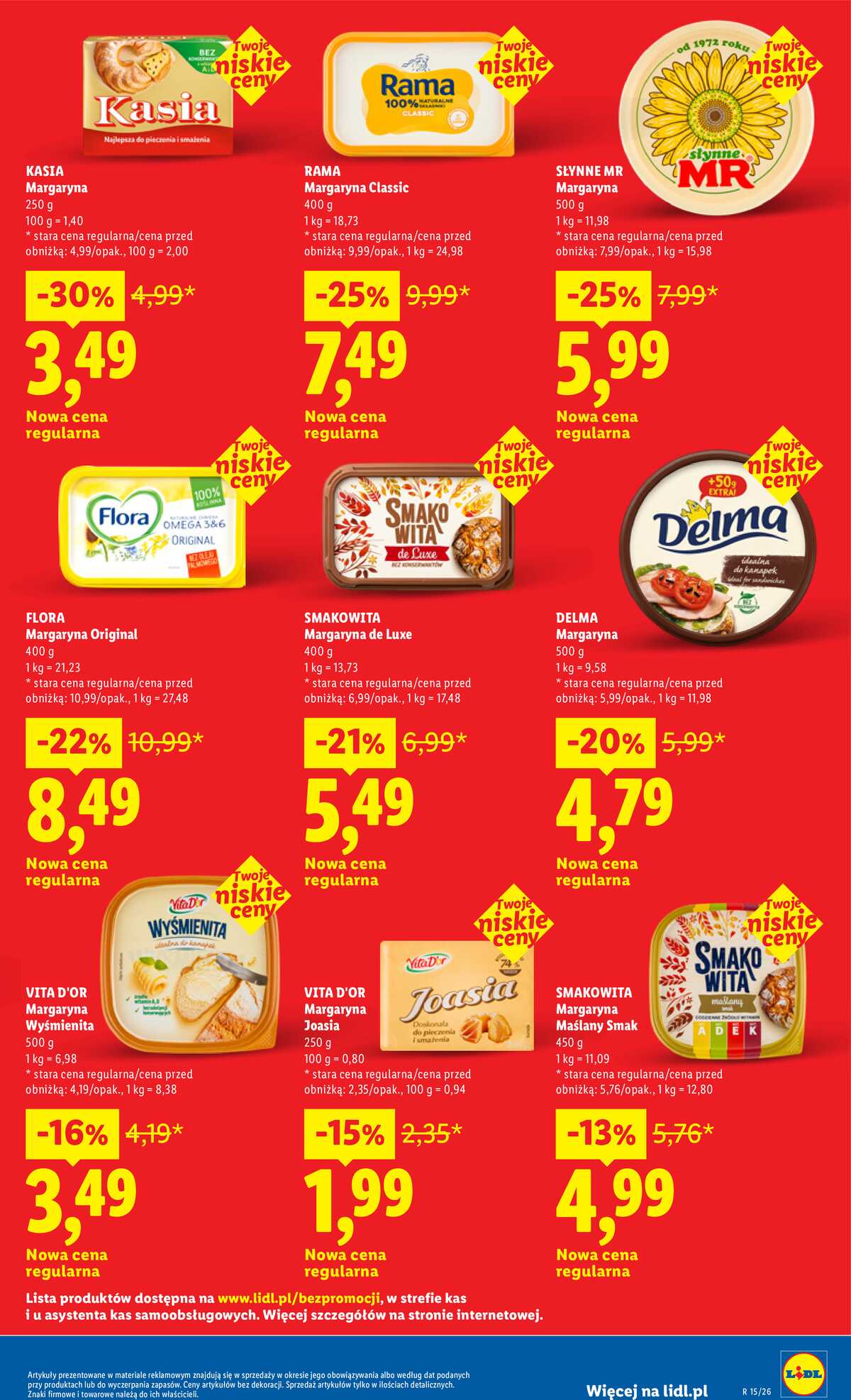 Leták Lidl Polsko 9.6.-31.7.2026 - Cenová revoluce! strana 11