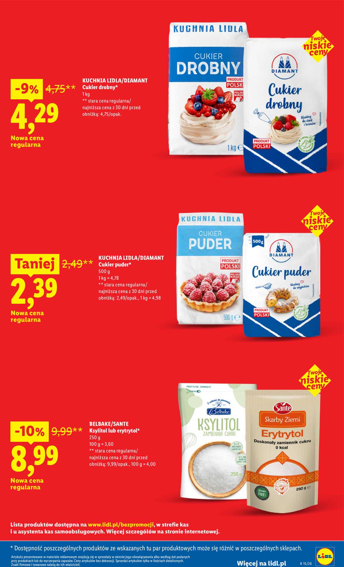 Leták Lidl Polsko 9.6.-31.7.2026 - Cenová revoluce! strana 21