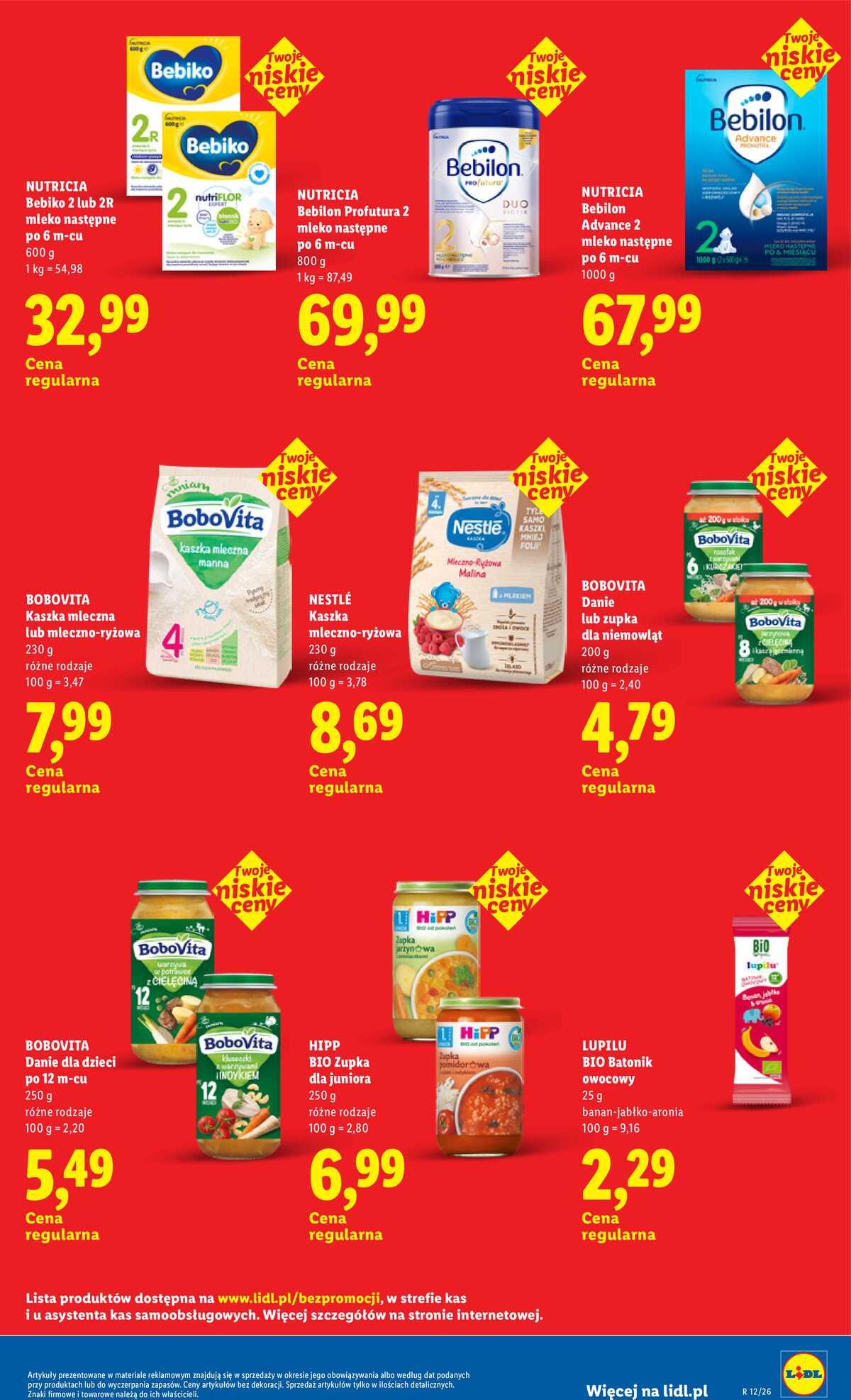Leták Lidl Polsko 9.6.-31.7.2026 - Cenová revoluce! strana 33