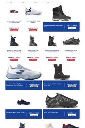 Intersport Boty - 10. 6. 2026