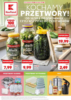 Leták Kaufland Polsko 11.6.-17.6.2026