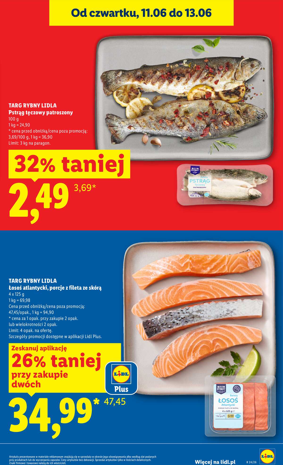 Leták Lidl Polsko 11.6.-13.6.2026 - Leták platí od 11. 6. do 13. 6. strana 13
