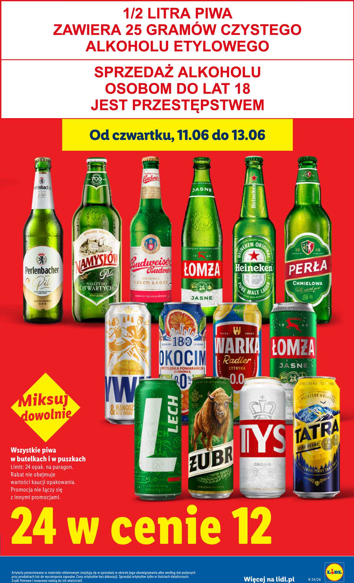 Leták Lidl Polsko 11.6.-13.6.2026 - Leták platí od 11. 6. do 13. 6. strana 17