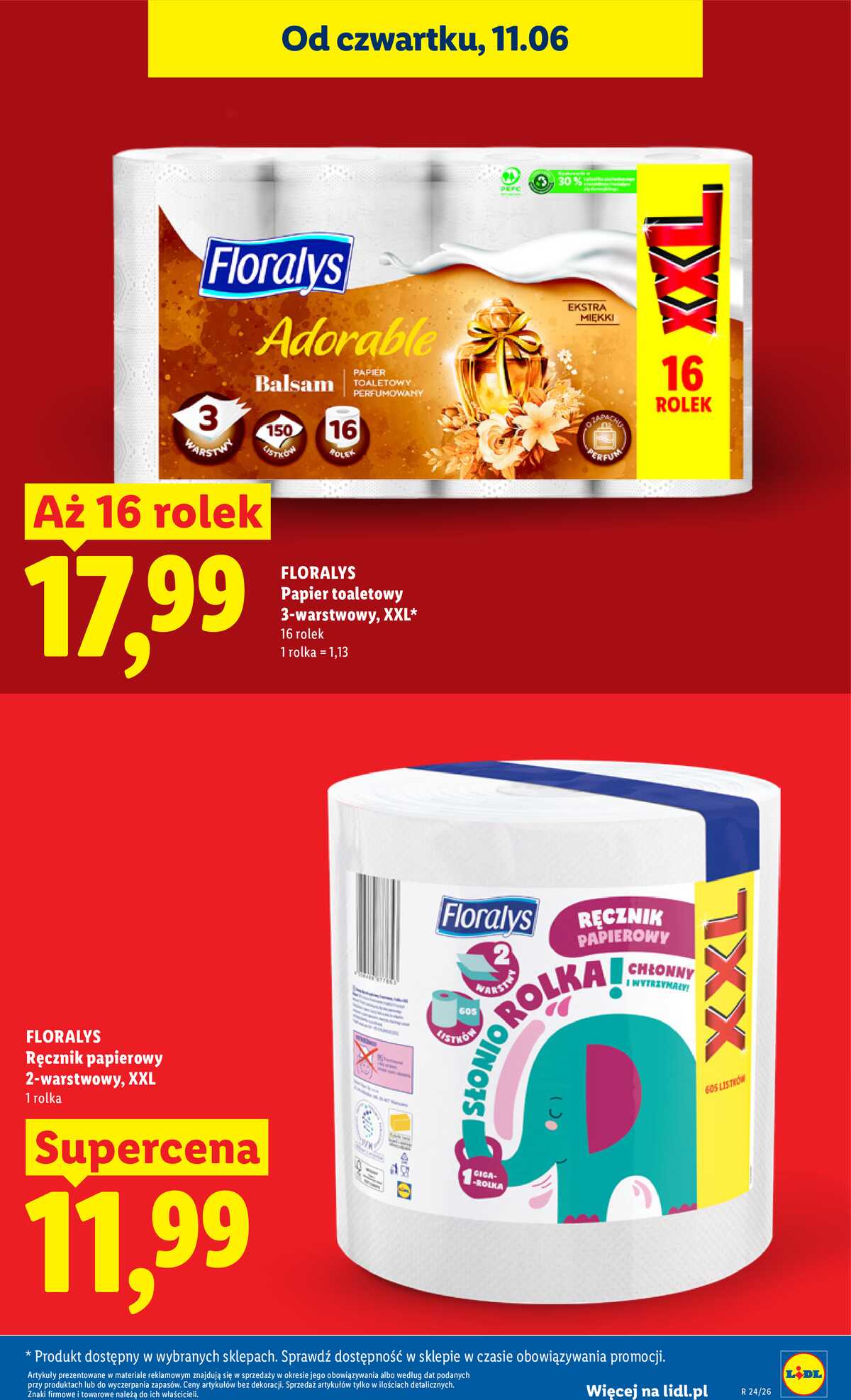 Leták Lidl Polsko 11.6.-13.6.2026 - Leták platí od 11. 6. do 13. 6. strana 29