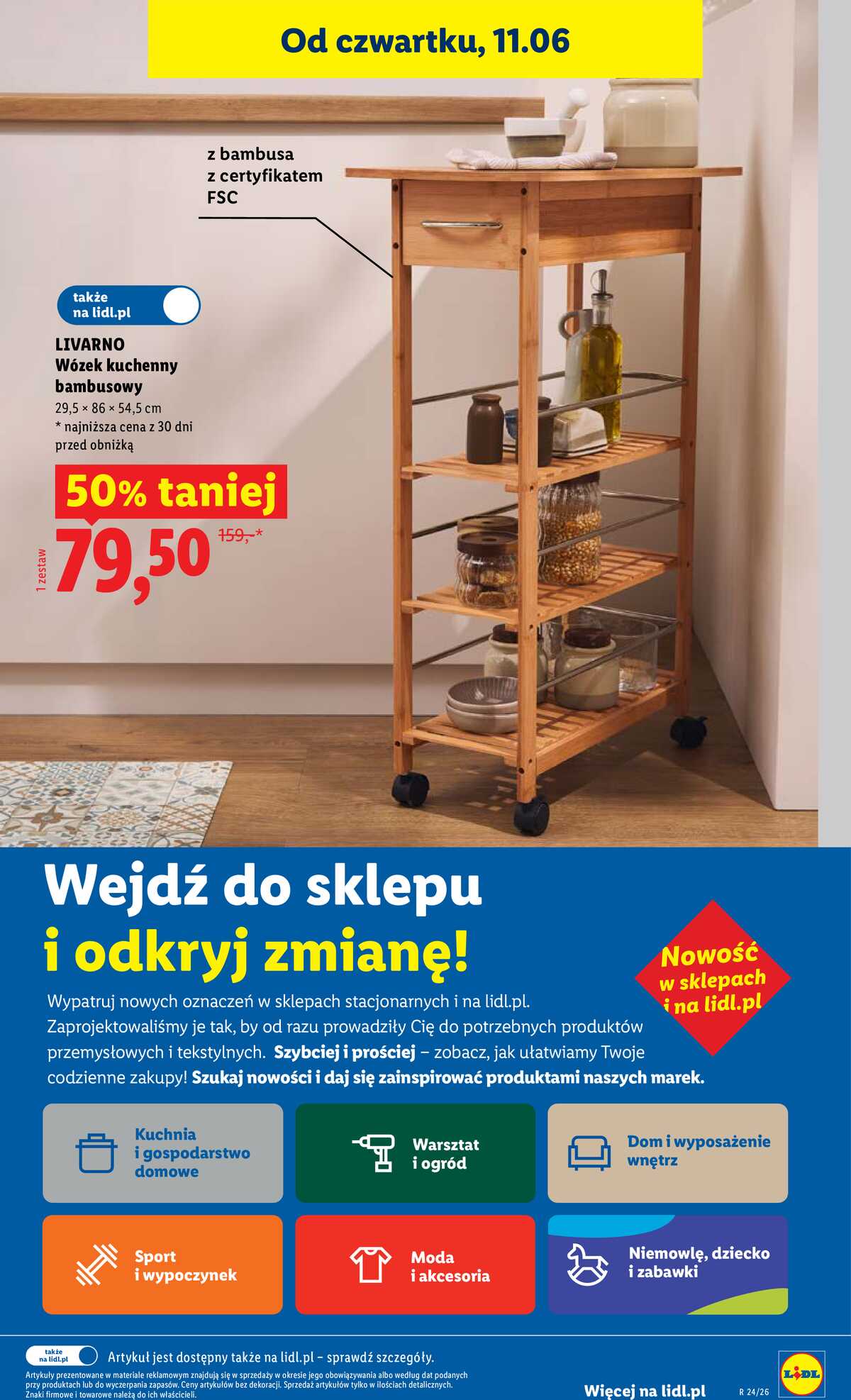 Leták Lidl Polsko 11.6.-13.6.2026 - Leták platí od 11. 6. do 13. 6. strana 39